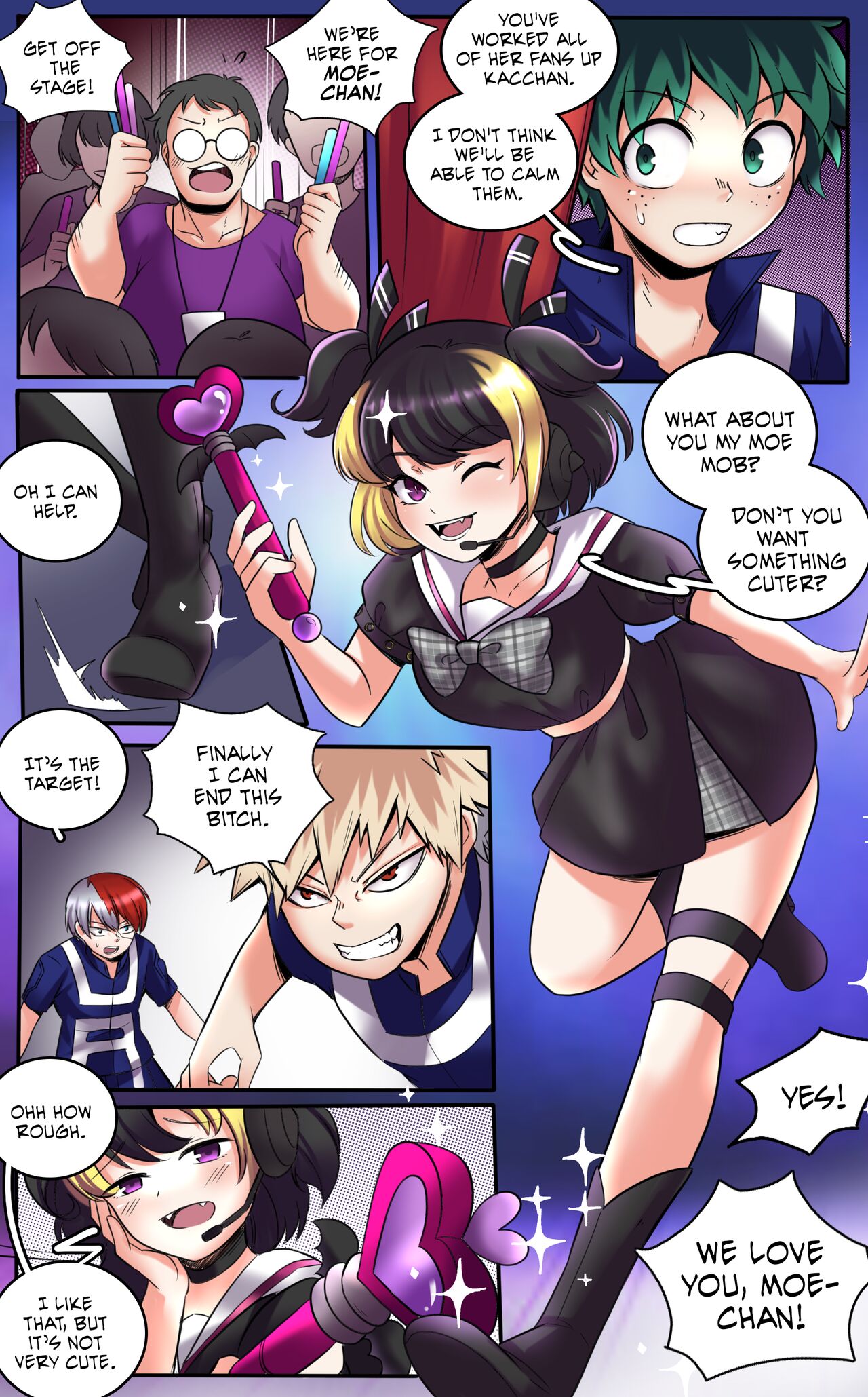 [MeowWithMe] My Hero Academia: Moe Moe Kyu [Censored] [Ongoing] imagen número 3