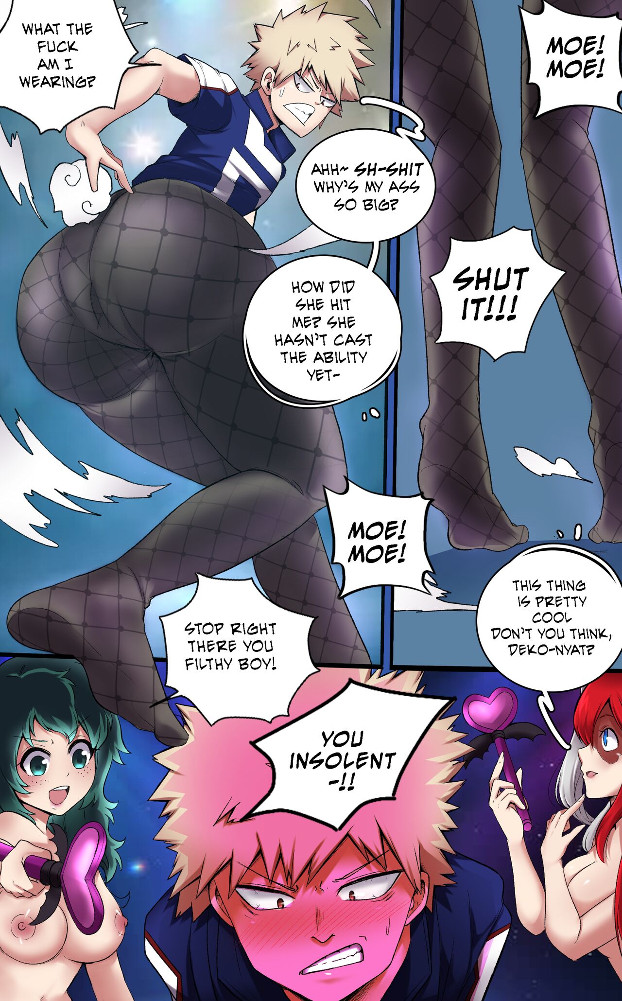 [MeowWithMe] My Hero Academia: Moe Moe Kyu [Censored] [Ongoing] imagen número 37