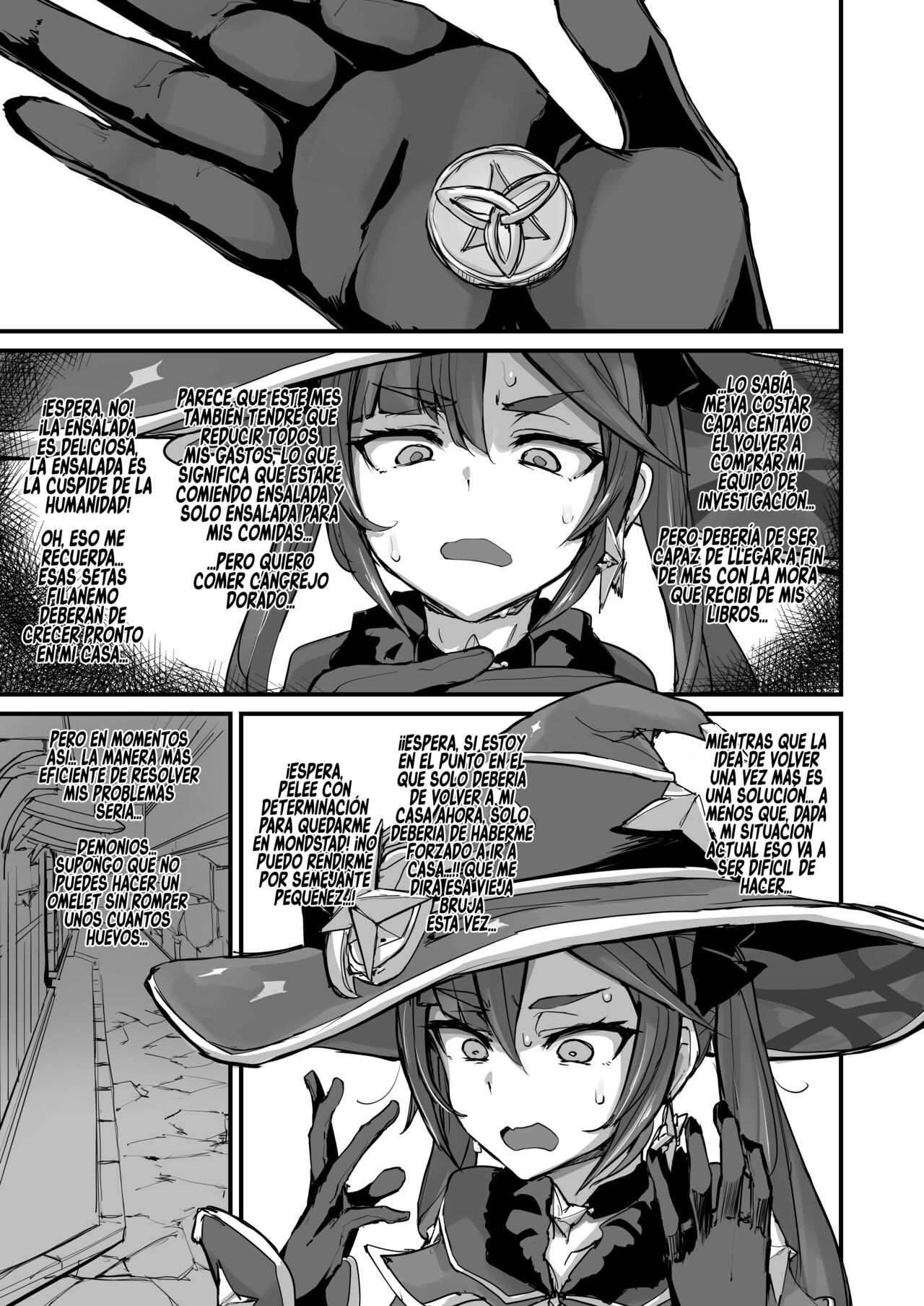 [K2 Manhole (P)] Asstrologic (Genshin Impact) [Spanish] [Rakuen Translations] [Decensored] [Digital] imagen número 3