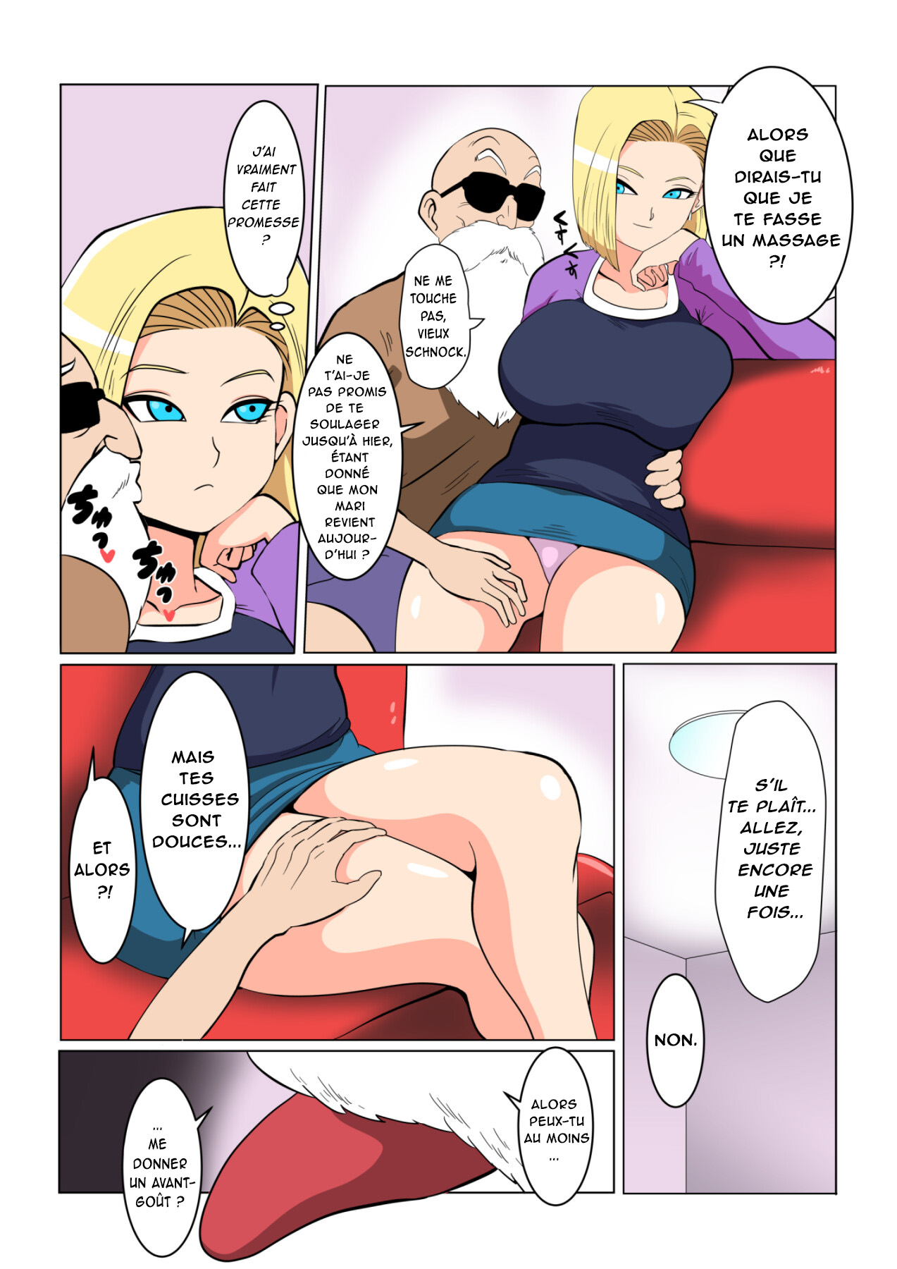 [DONAORA889 (DONAORA)] DRAGON-HOLE Kinpatsu no Hitozuma Hen | DRAGON-HOLE Blonde Housewife Edition (Dragon Ball Z) [French] [Decensored] [O-S] imagen número 11