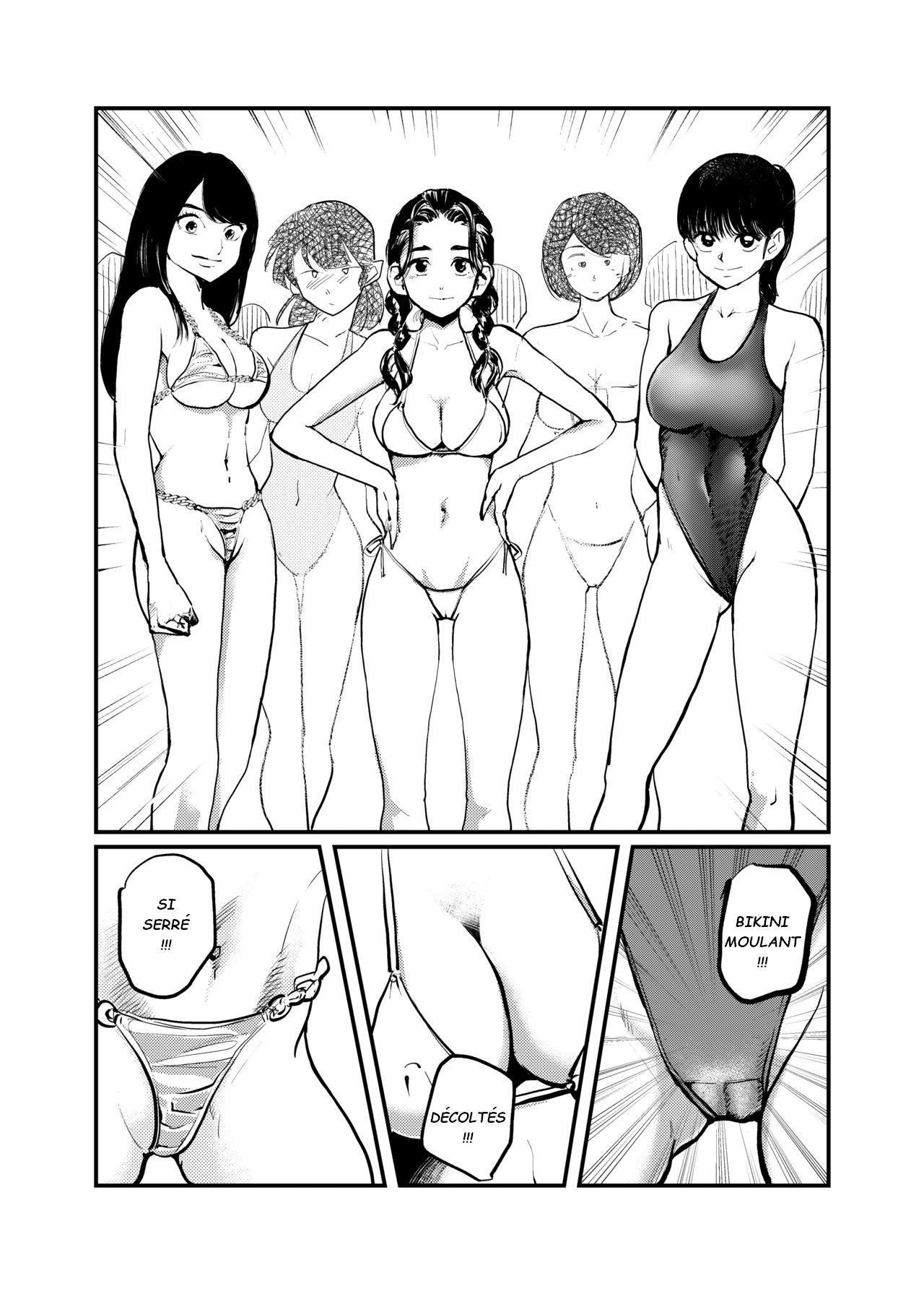 [Pecan (Makunouchi)] Monzetsu Rinkai Gakkou | Agonie Scolaire a la Plage [French] [Decensored] image number 6