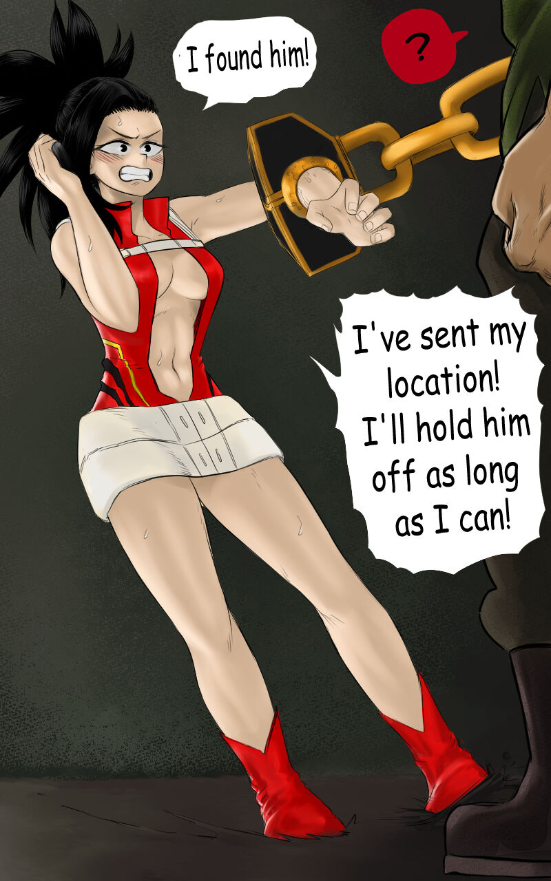 [Amano44] Momo Caught (My Hero Academia) 画像番号 1