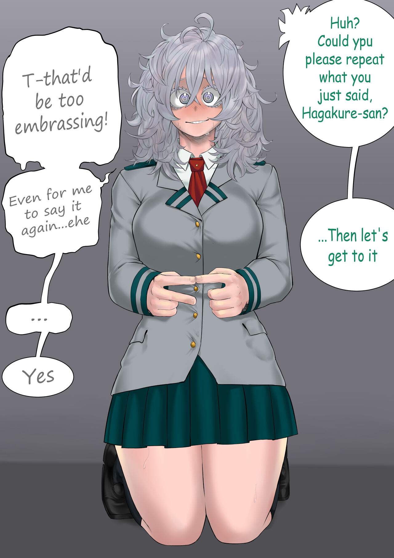 [Amano44] Toru Hagakure (My Hero Academia) numero di immagine  25