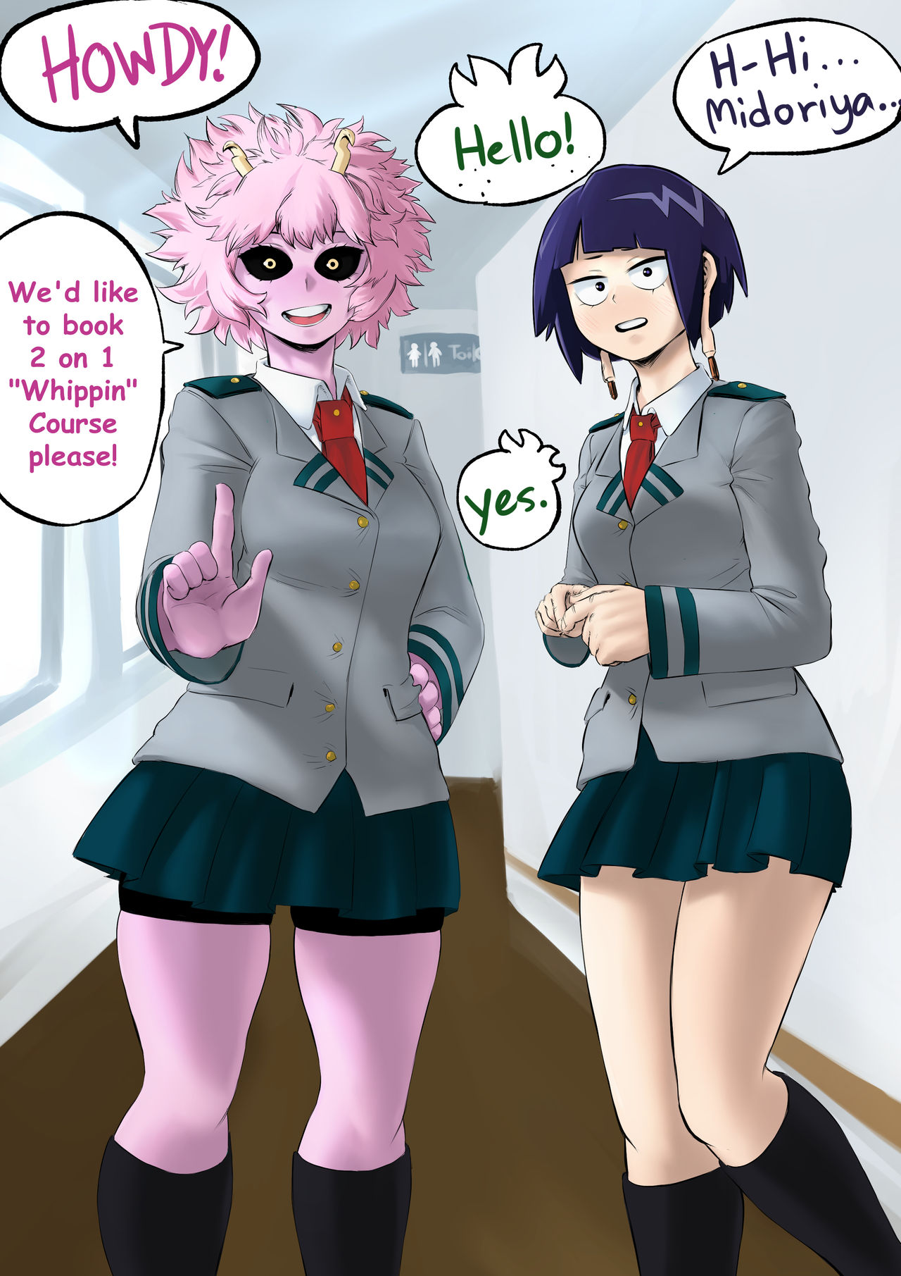 [Amano44] Mina & Jiro image number 1