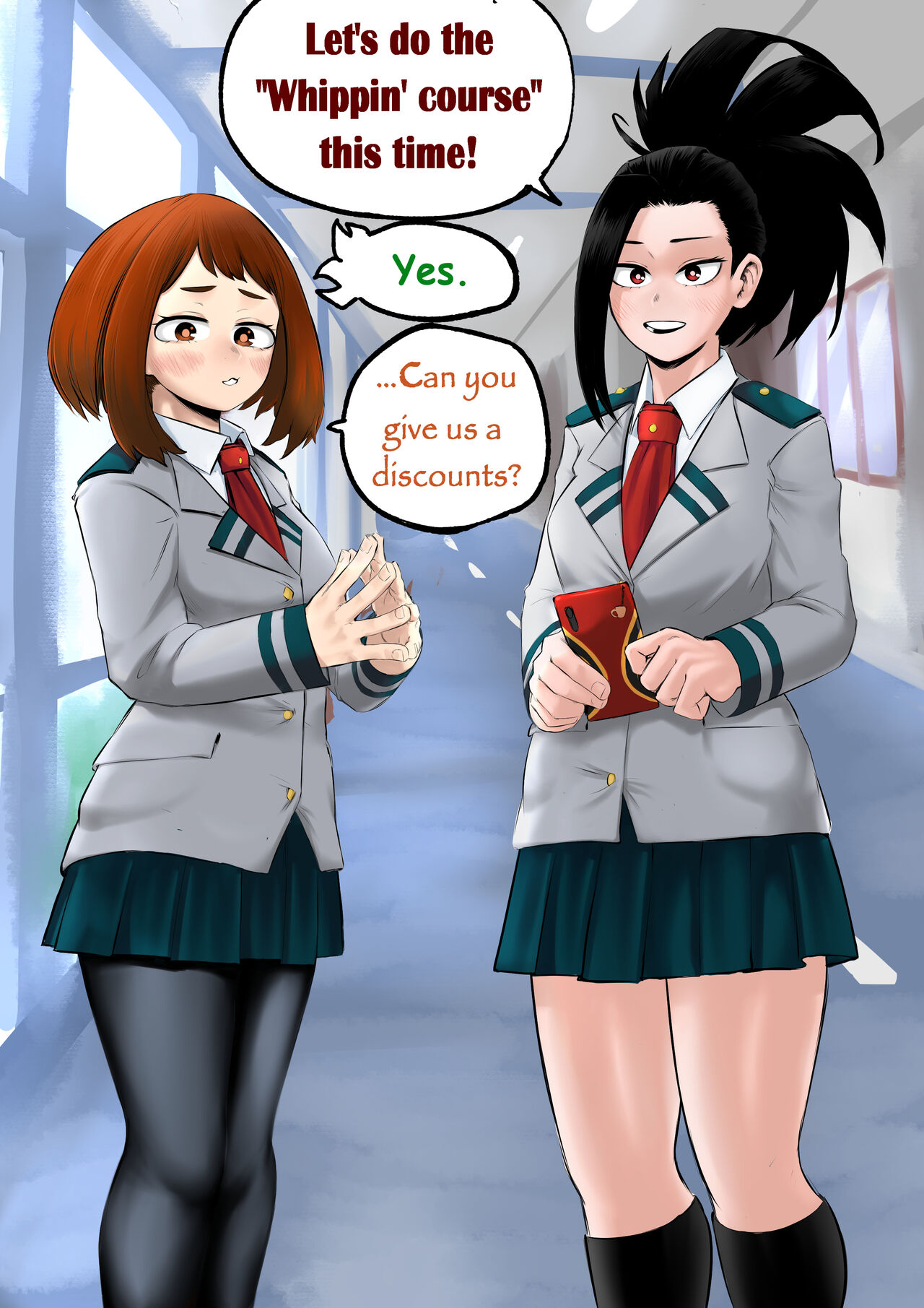 [Amano44] Ochako & Momo (My Hero Academia) Bildnummer 1