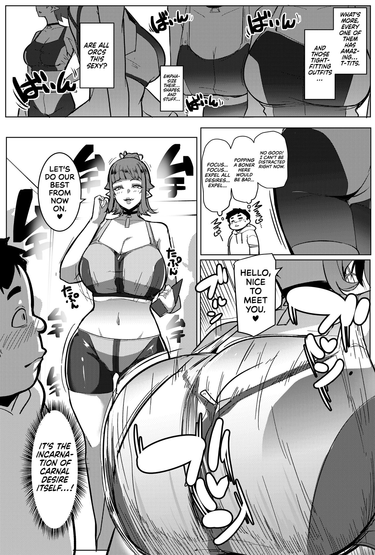 [Hitsuji Kikaku (Muneshiro)] Hahaue mo Mesu Orc 2 | The Mother is Also a Slutty Orc 2 [English] {RedLantern} [Digital] 5eme image