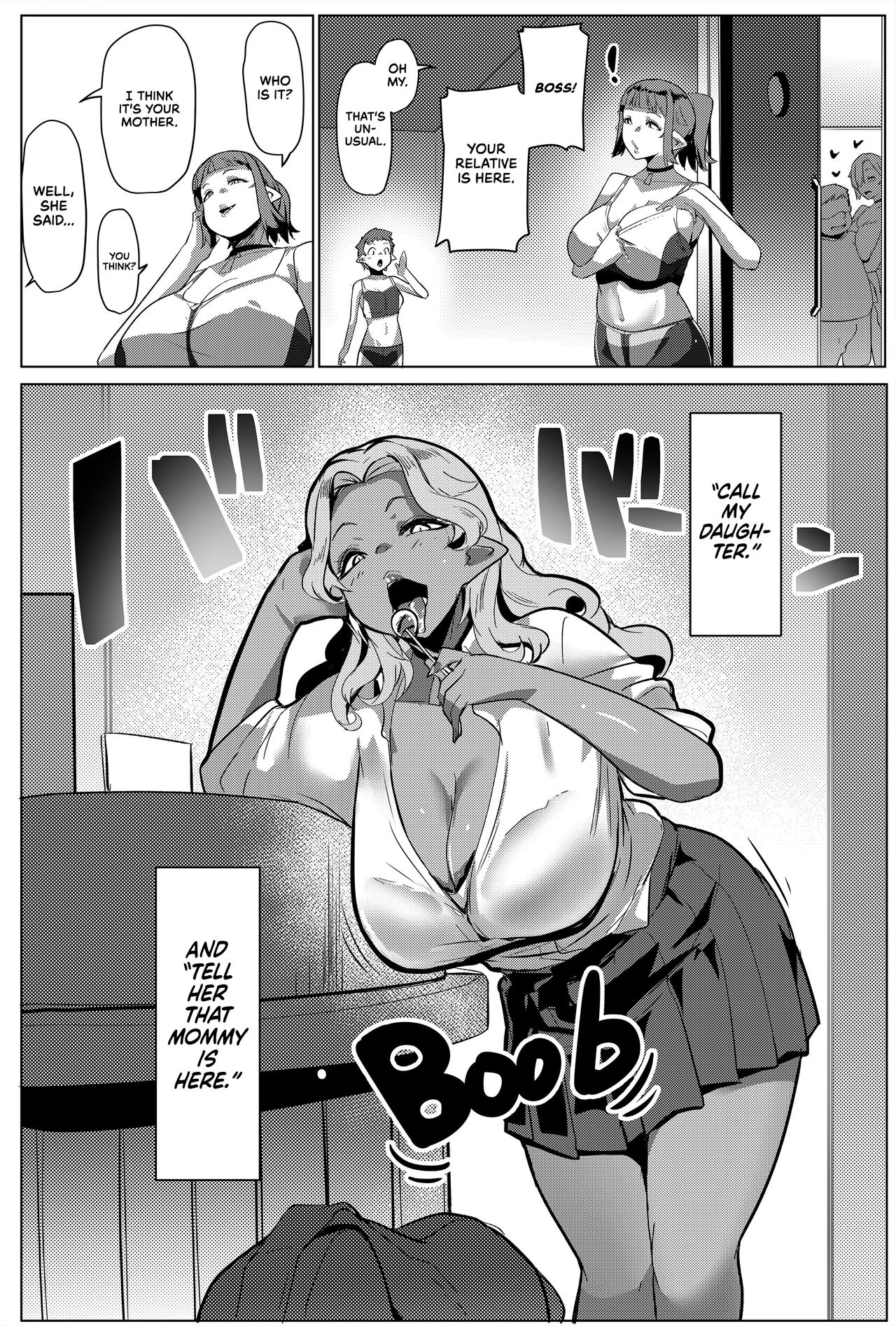 [Hitsuji Kikaku (Muneshiro)] Hahaue mo Mesu Orc 2 | The Mother is Also a Slutty Orc 2 [English] {RedLantern} [Digital] Bildnummer 27