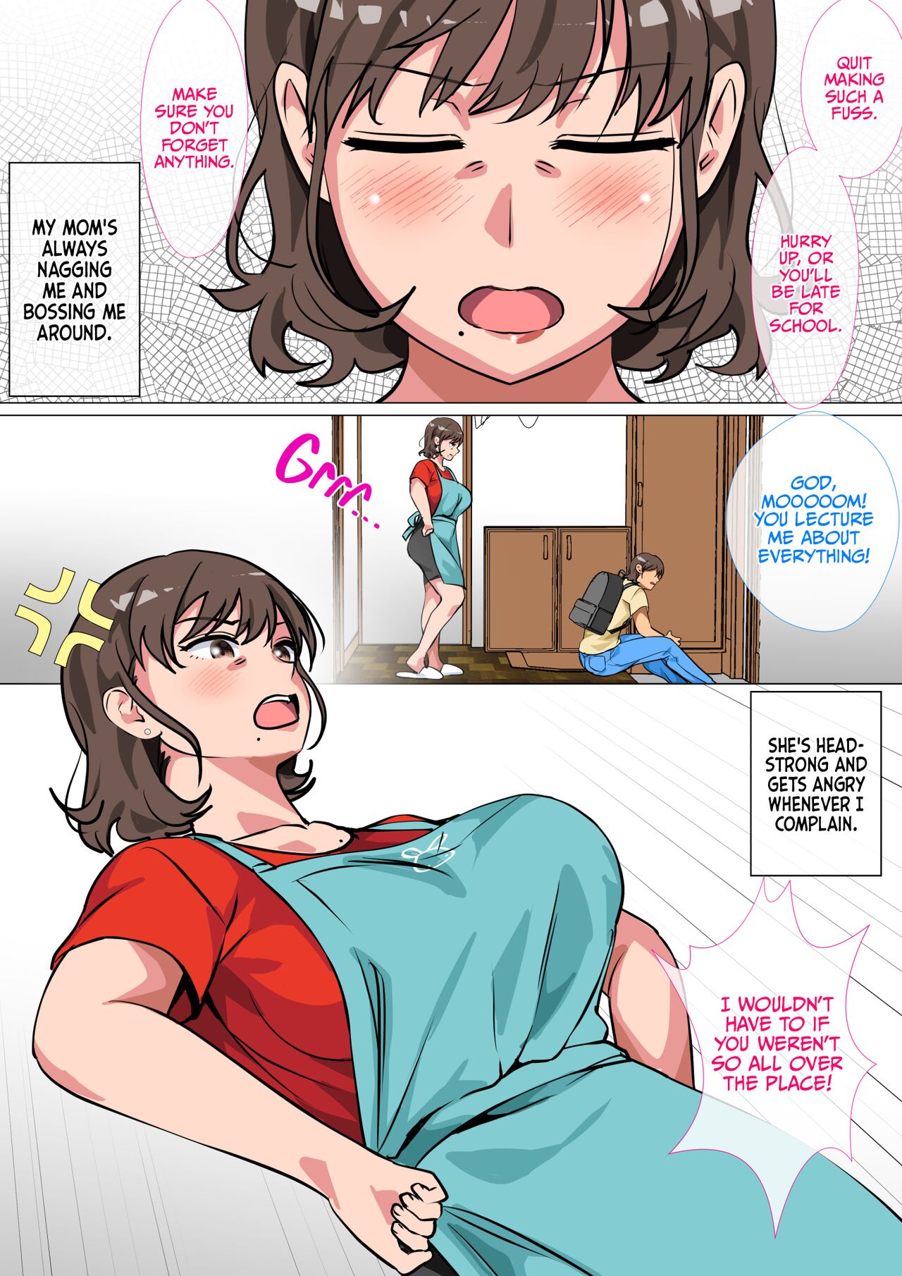 [Circle Spice] Ousama Game no Meirei de Haha to Sex Shita Hanashi | I Ordered My Mom to Have Sex with Me in King's Game [English] {korafu} imagen número 3