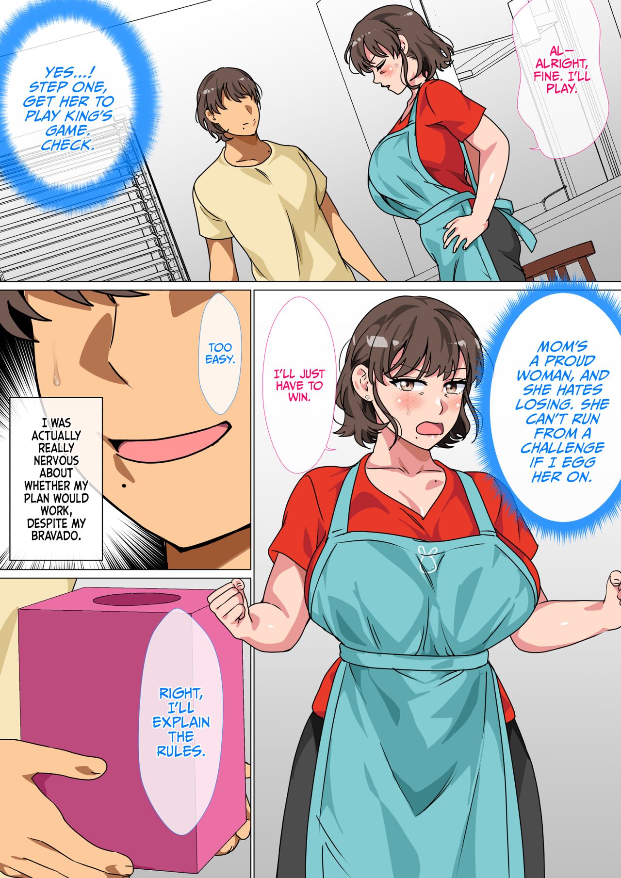 [Circle Spice] Ousama Game no Meirei de Haha to Sex Shita Hanashi | I Ordered My Mom to Have Sex with Me in King's Game [English] {korafu} imagen número 8