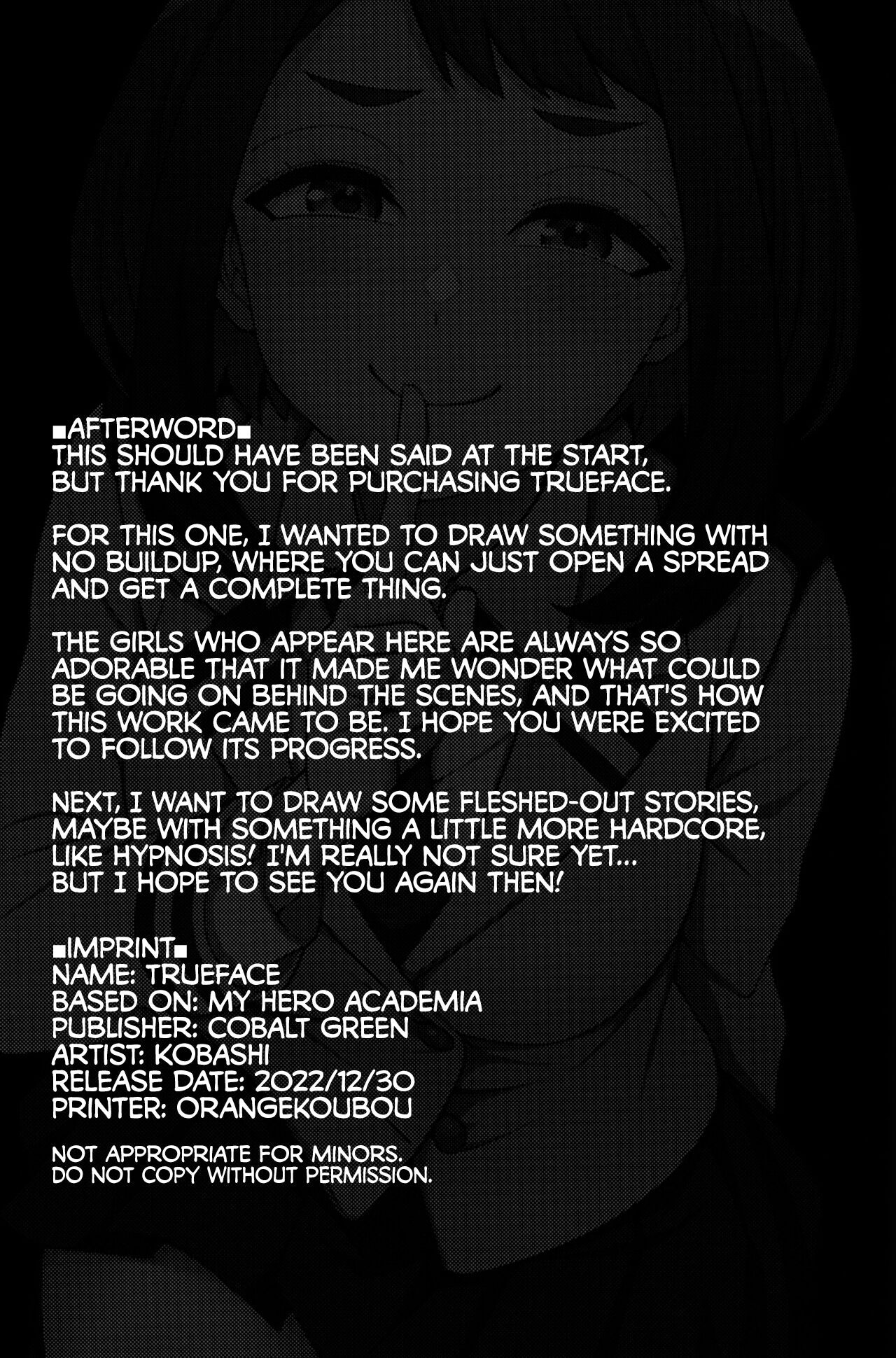 (C101) [cobalt green (Kobaji)] Himitsu no Kao | TrueFace (My Hero Academia) [English] [Fap It Scans] [Colorized] 图片编号 23