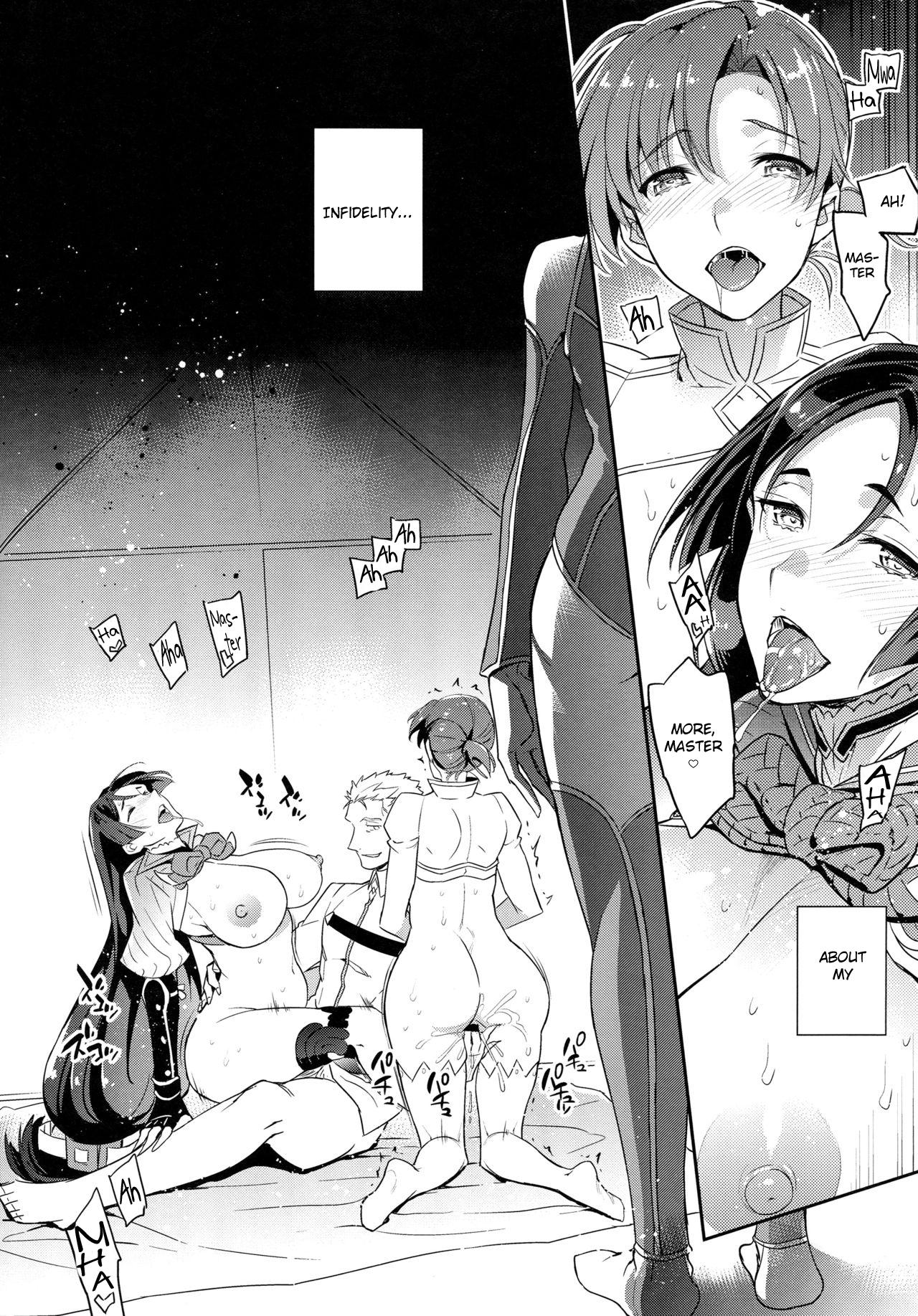 (C94) [Crazy9 (Ichitaka)] Shinjite Okuridashita Artoria ga NTRreru nante... 2 (Fate/Grand Order) [English] [CrowKarasu] 4eme image