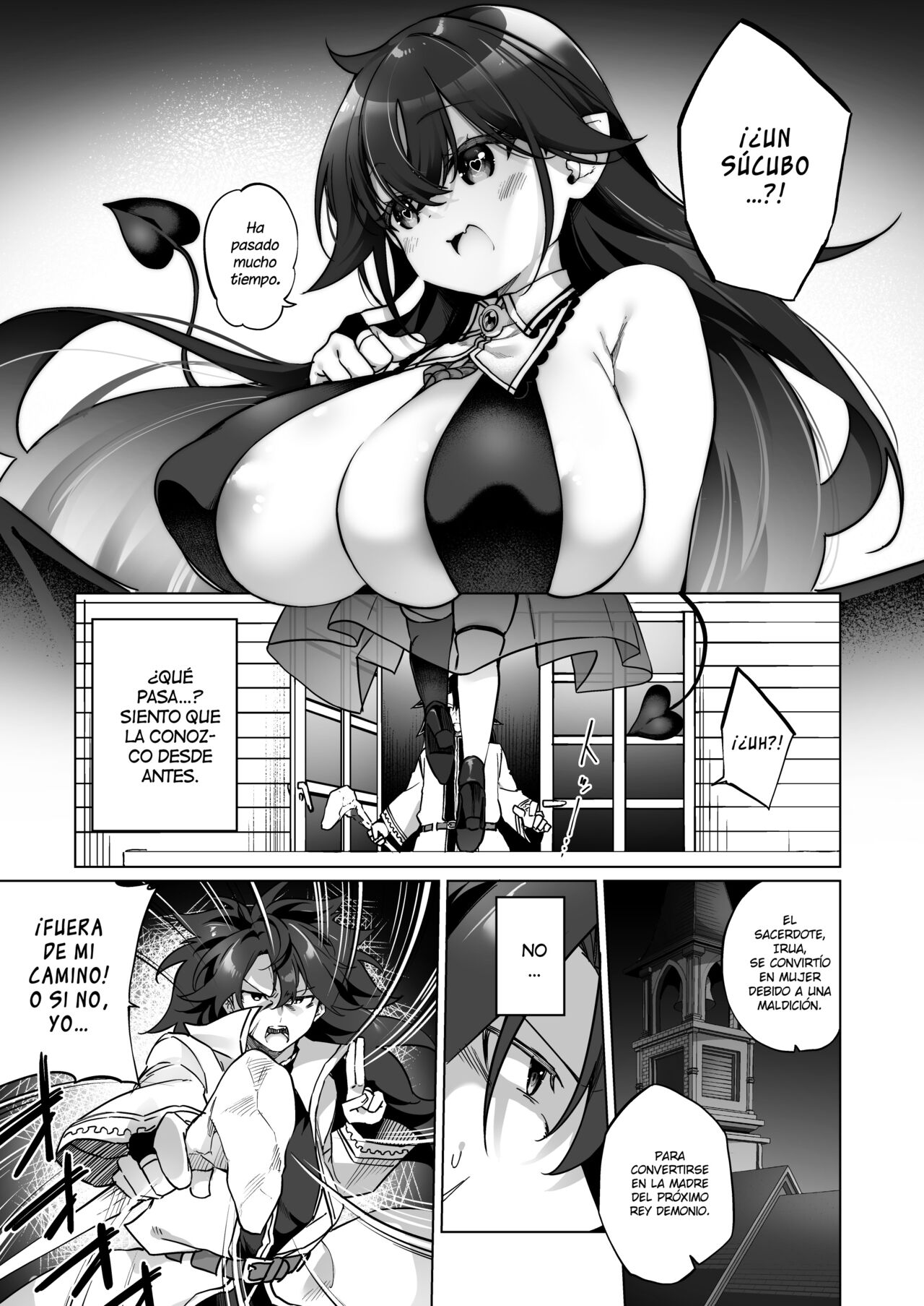 [Slime no Kanmuri (Kanmuri)] Yuusha Party no Kenja ♂ ga TS shite Shiawase ni Naru Hanashi | Hero party's wise sage ♂ TS finds happiness [Spanish] [Hellsing Scans] [Digital] 图片编号 4