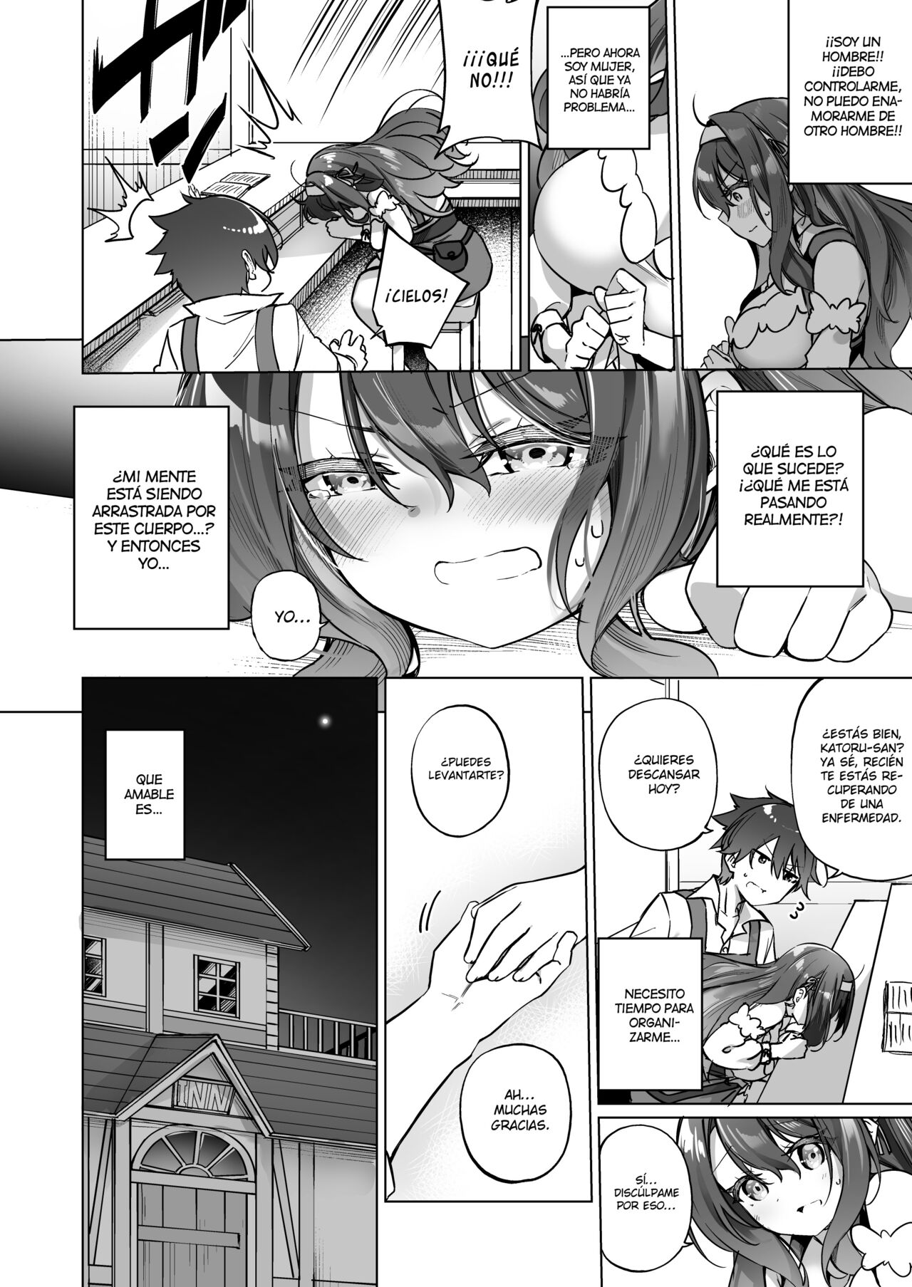 [Slime no Kanmuri (Kanmuri)] Yuusha Party no Kenja ♂ ga TS shite Shiawase ni Naru Hanashi | Hero party's wise sage ♂ TS finds happiness [Spanish] [Hellsing Scans] [Digital] 图片编号 11