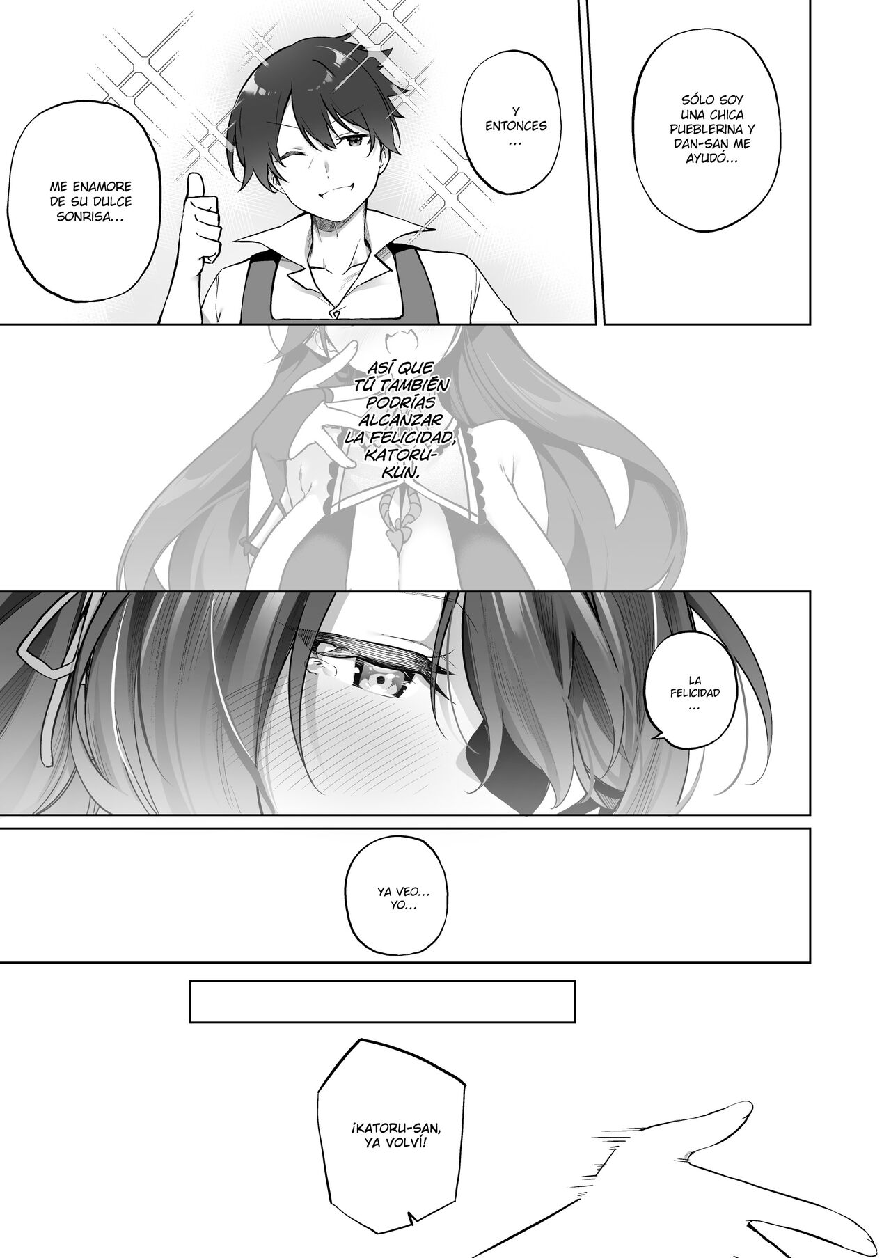 [Slime no Kanmuri (Kanmuri)] Yuusha Party no Kenja ♂ ga TS shite Shiawase ni Naru Hanashi | Hero party's wise sage ♂ TS finds happiness [Spanish] [Hellsing Scans] [Digital] 图片编号 26