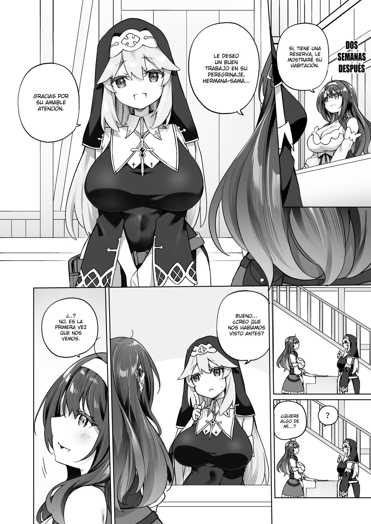 [Slime no Kanmuri (Kanmuri)] Yuusha Party no Kenja ♂ ga TS shite Shiawase ni Naru Hanashi | Hero party's wise sage ♂ TS finds happiness [Spanish] [Hellsing Scans] [Digital] 图片编号 39