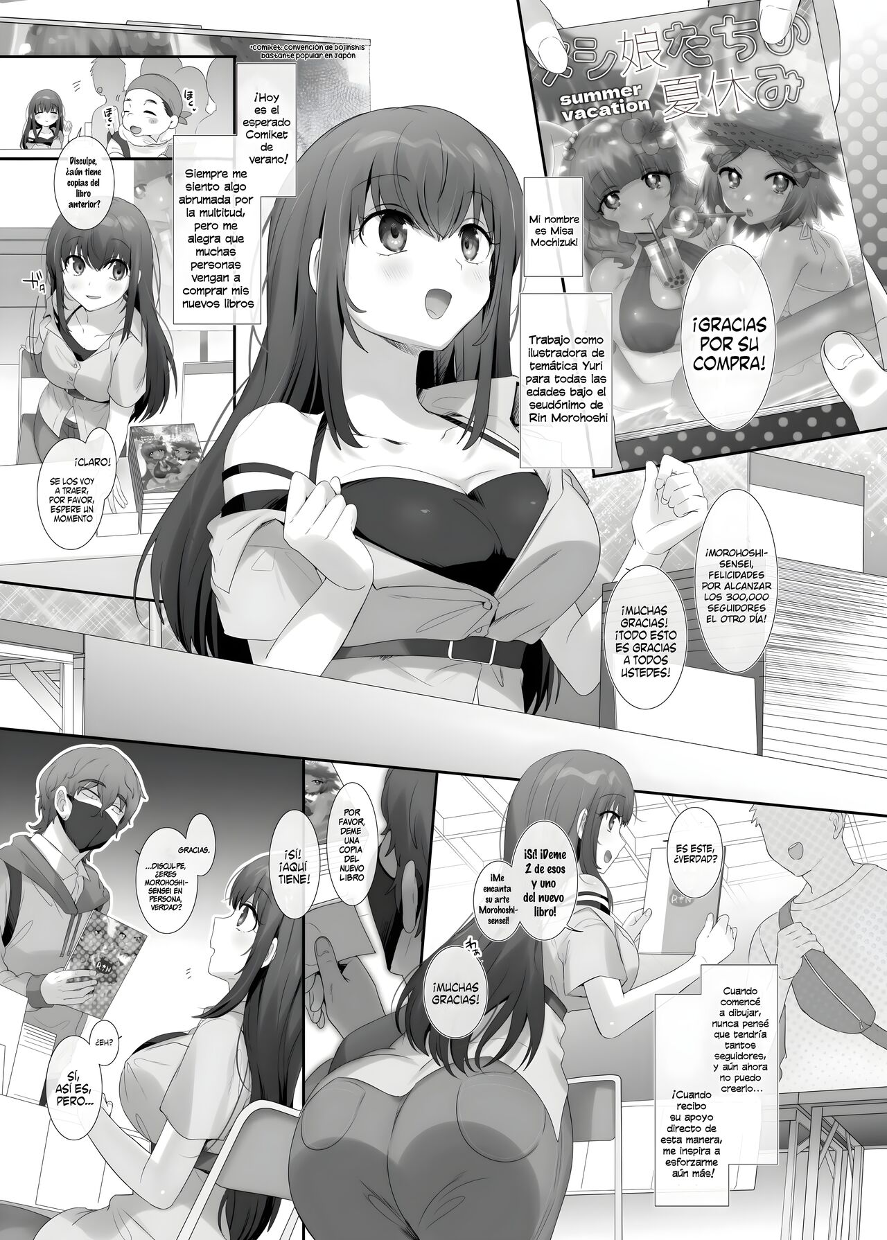 [Hiiragi Popura] Ore no Risou no Hyoui Eshi | Mi ilustradora de posesión ideal [Spanish] numero di immagine  2