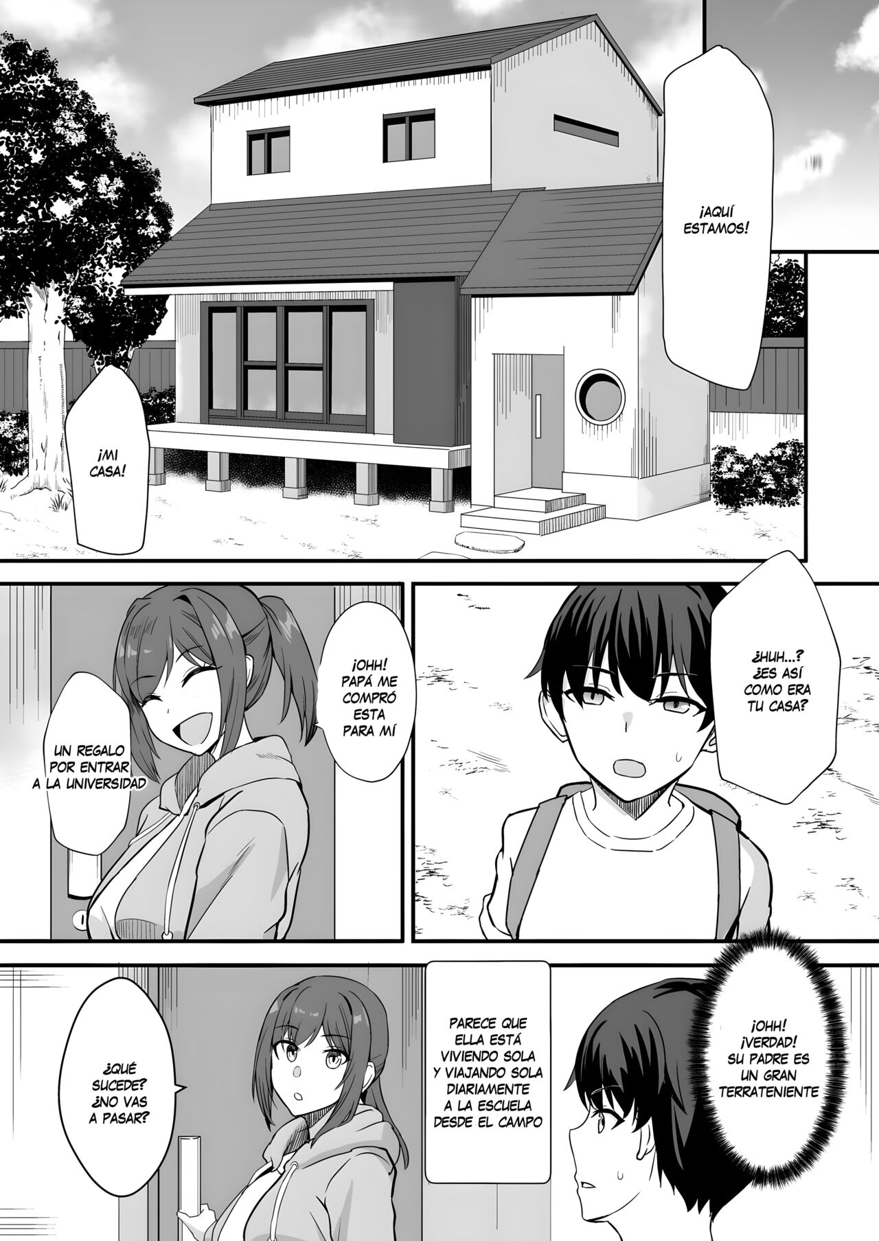 [Home Wrecker (Shinyashiki)] Inaka no Kussai Onee-chan | Mi prima maloliente del campo [Spanish] [Digital] image number 6