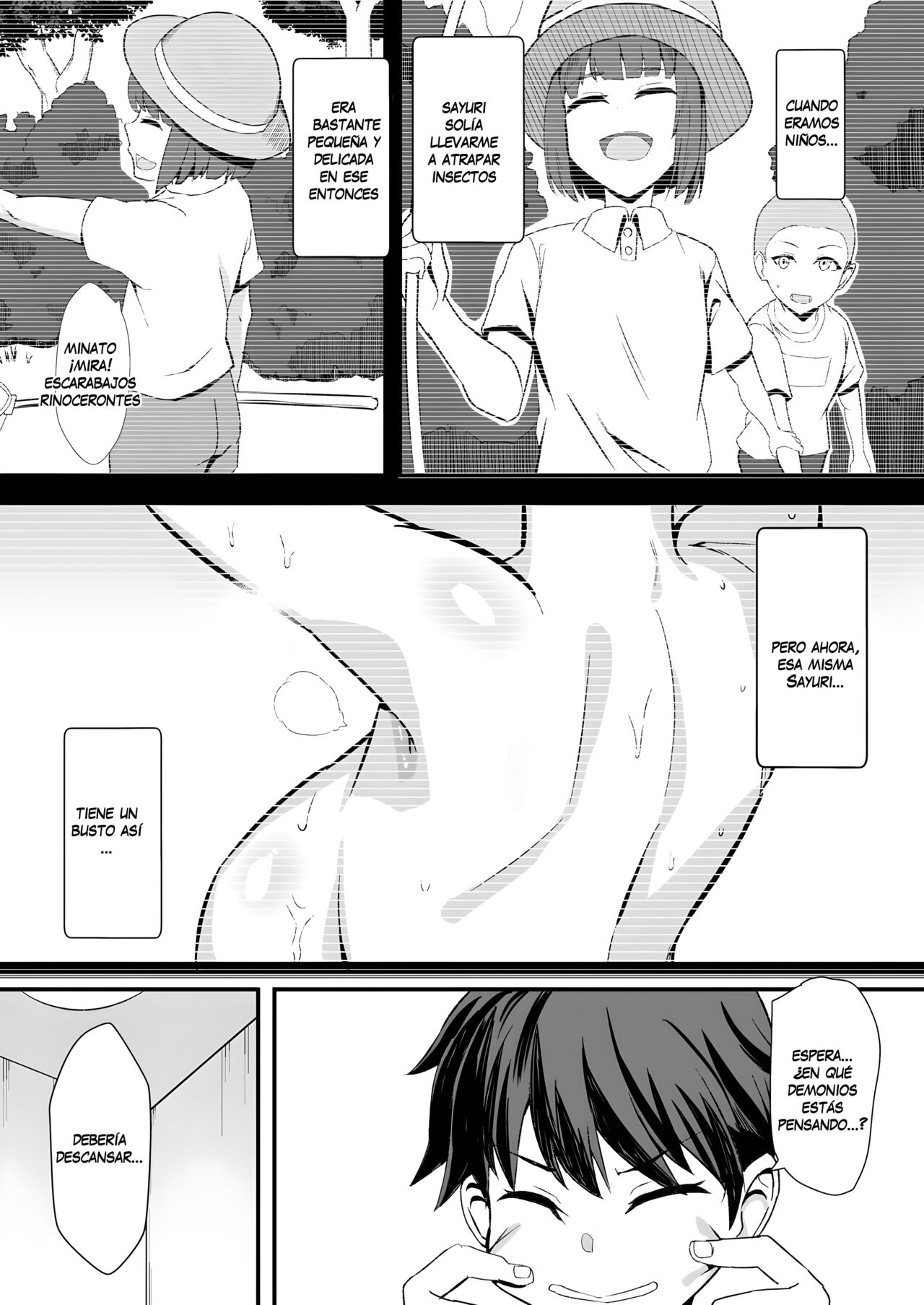 [Home Wrecker (Shinyashiki)] Inaka no Kussai Onee-chan | Mi prima maloliente del campo [Spanish] [Digital] image number 13