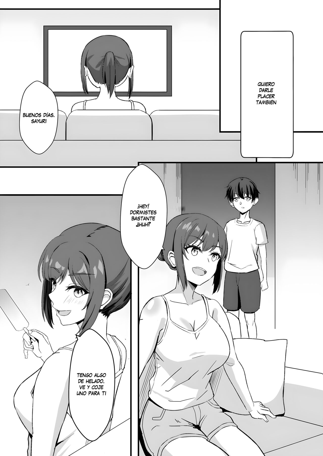 [Home Wrecker (Shinyashiki)] Inaka no Kussai Onee-chan | Mi prima maloliente del campo [Spanish] [Digital] image number 40