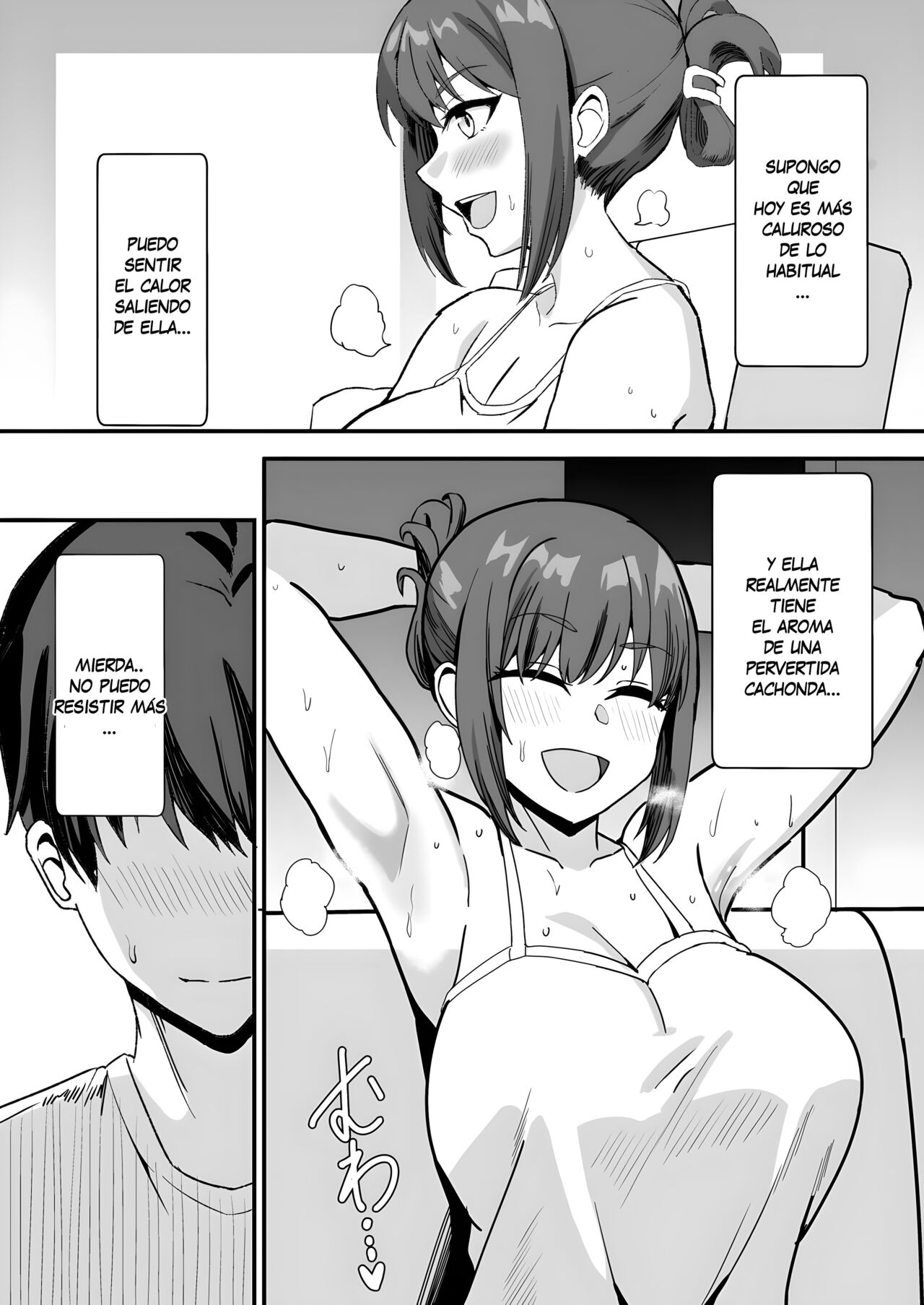 [Home Wrecker (Shinyashiki)] Inaka no Kussai Onee-chan | Mi prima maloliente del campo [Spanish] [Digital] image number 42
