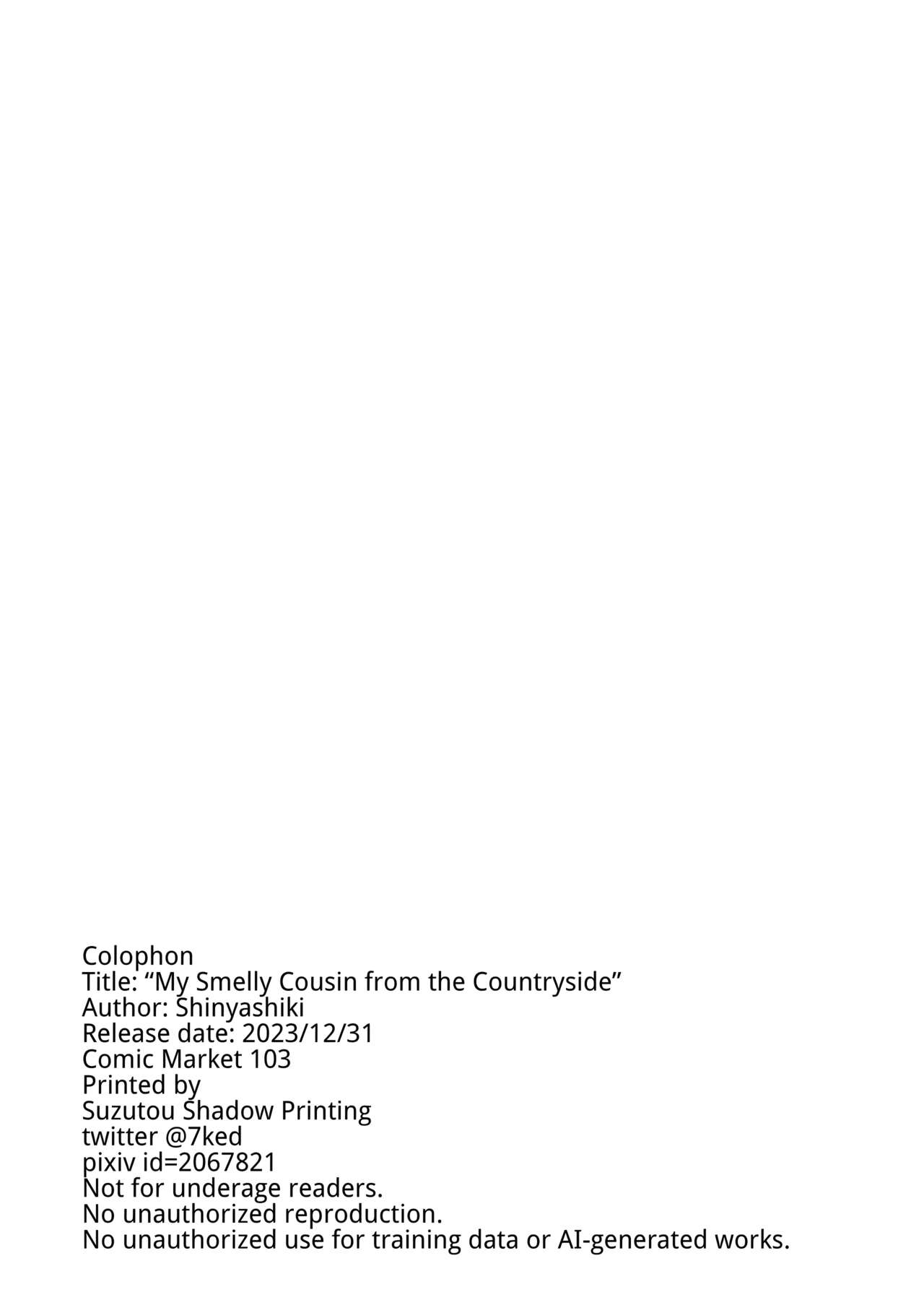 [Home Wrecker (Shinyashiki)] Inaka no Kussai Onee-chan | Mi prima maloliente del campo [Spanish] [Digital] image number 67