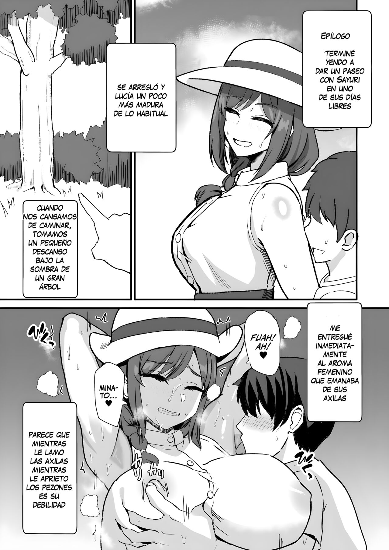 [Home Wrecker (Shinyashiki)] Inaka no Kussai Onee-chan | Mi prima maloliente del campo [Spanish] [Digital] image number 68