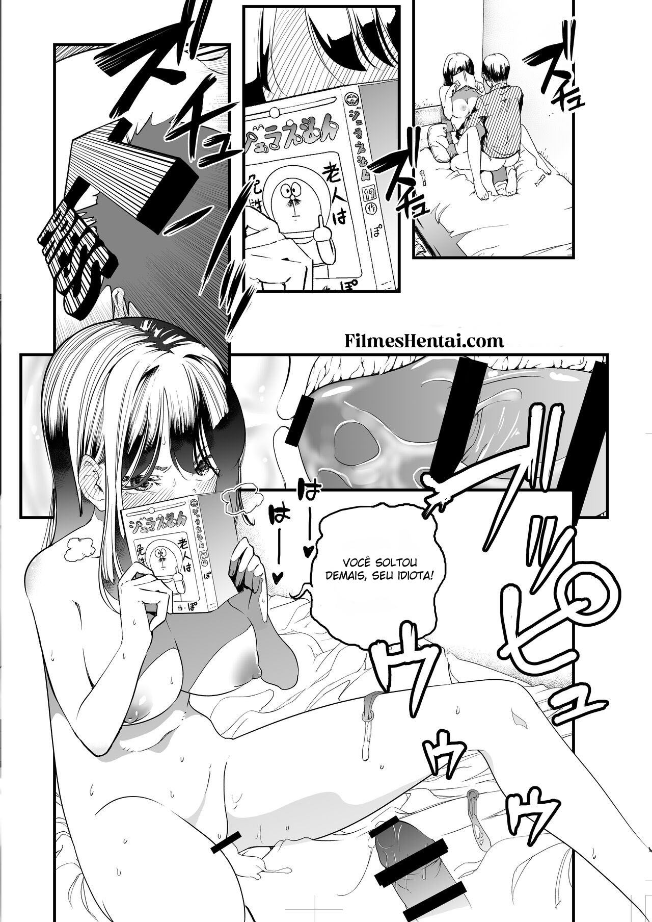 [Amagami Honpo (Manno)] Iribitari Gal ni Manko Tsukawasete Morau Hanashi 2 | Drop-in Gyaru Lets Me Use Her Pussy 2 [Portuguese-BR] 이미지 번호 33