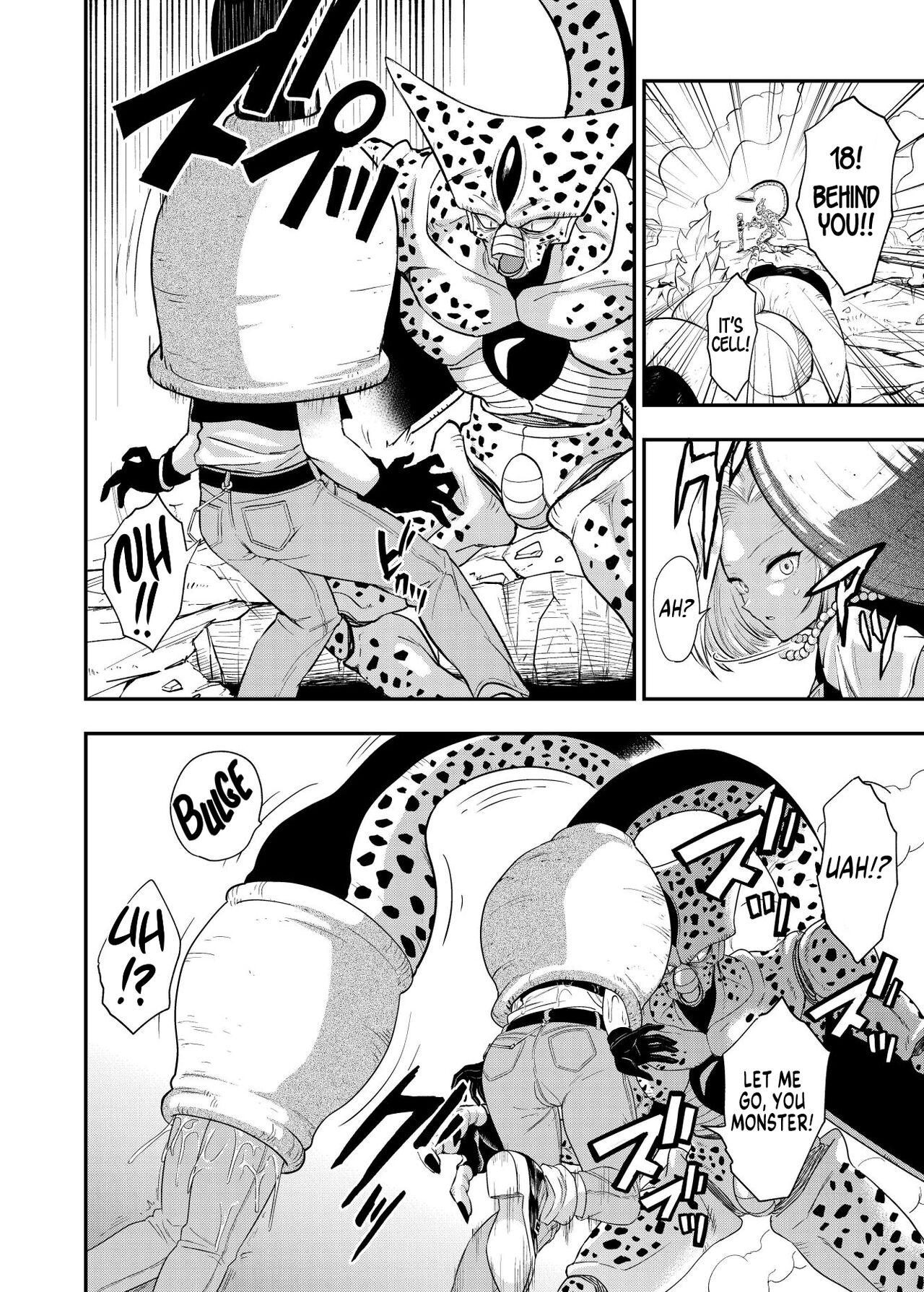 [Ameiro Biscuit (Susuki Yasumine)] Cell no Esa ~Futanari Hen~ | Cell's Feed ~Futanari~ (Dragon Ball Z) [English] [MegaFagget] [Digital] image number 5