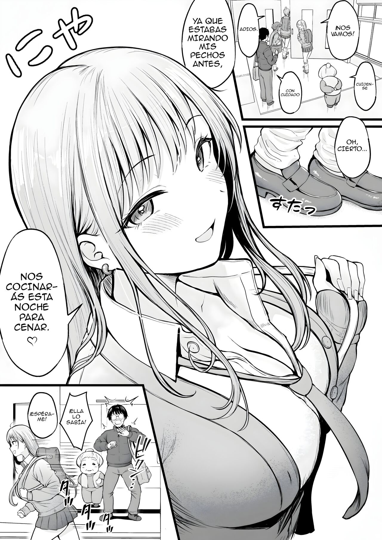 [Nekomimi to Kuro Mask (cielo)] Joshiryou Kanrinin no Boku wa Gal Ryousei ni Furimawasarete masu 1-2 | Influenciado por las Gals del dormitorio de chicas que administro Parte 1 y 2 [Spanish] 画像番号 6