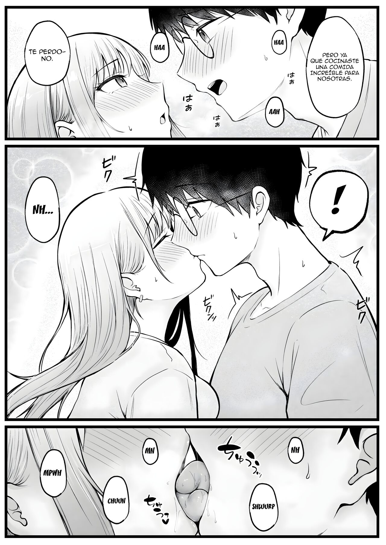 [Nekomimi to Kuro Mask (cielo)] Joshiryou Kanrinin no Boku wa Gal Ryousei ni Furimawasarete masu 1-2 | Influenciado por las Gals del dormitorio de chicas que administro Parte 1 y 2 [Spanish] 画像番号 17
