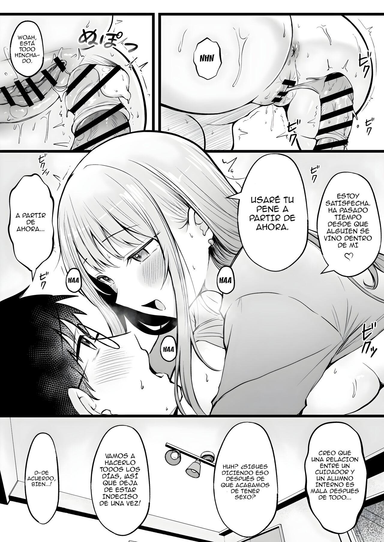 [Nekomimi to Kuro Mask (cielo)] Joshiryou Kanrinin no Boku wa Gal Ryousei ni Furimawasarete masu 1-2 | Influenciado por las Gals del dormitorio de chicas que administro Parte 1 y 2 [Spanish] 画像番号 28