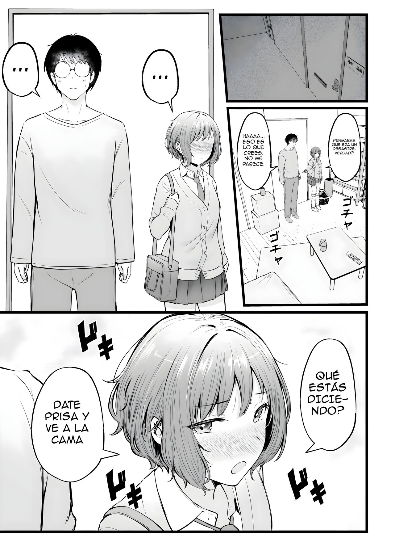 [Nekomimi to Kuro Mask (cielo)] Joshiryou Kanrinin no Boku wa Gal Ryousei ni Furimawasarete masu 1-2 | Influenciado por las Gals del dormitorio de chicas que administro Parte 1 y 2 [Spanish] 画像番号 75