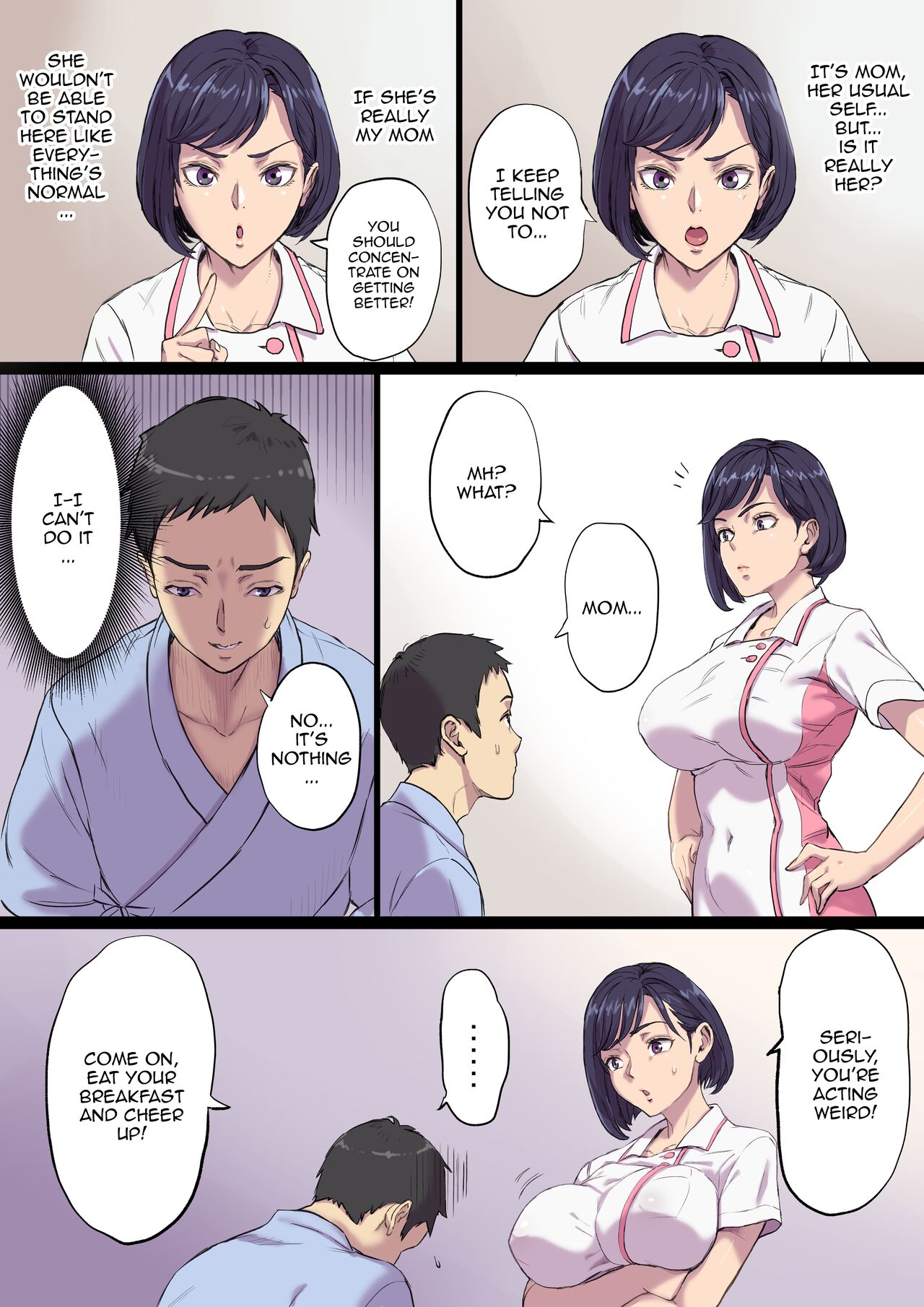 [Papuka (Shibire Hitsuji)] Zoku Tonari no Bed de Netorareru Kangoshi Jukubo / The MILF Nurse Cuckolded Gets Taken Away In The Bed Next To Mine - Continuation  [English] {Doujins.com} 이미지 번호 13