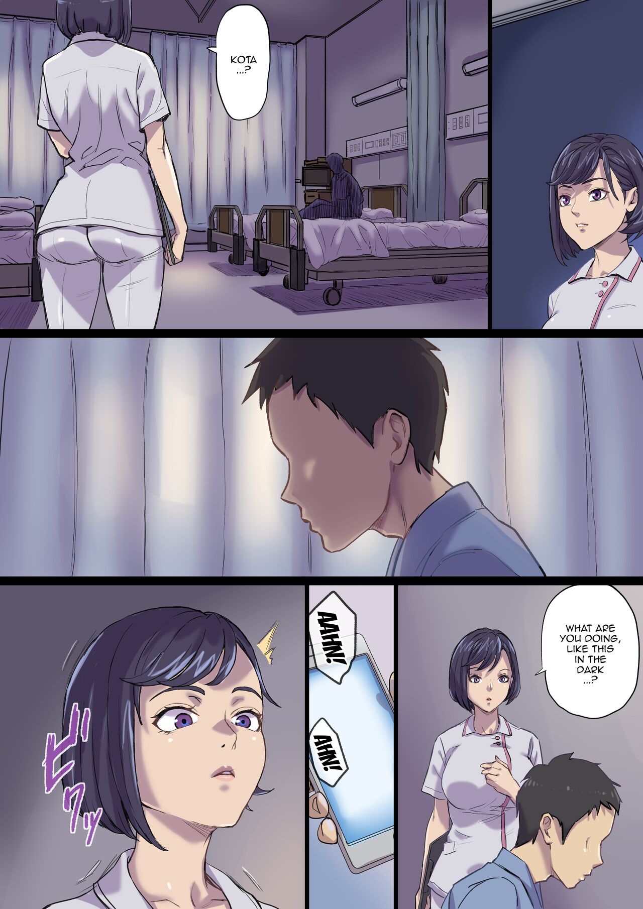 [Papuka (Shibire Hitsuji)] Zoku Tonari no Bed de Netorareru Kangoshi Jukubo / The MILF Nurse Cuckolded Gets Taken Away In The Bed Next To Mine - Continuation  [English] {Doujins.com} 이미지 번호 32