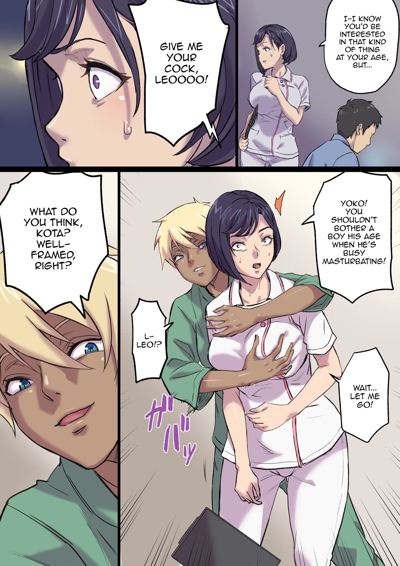 [Papuka (Shibire Hitsuji)] Zoku Tonari no Bed de Netorareru Kangoshi Jukubo / The MILF Nurse Cuckolded Gets Taken Away In The Bed Next To Mine - Continuation  [English] {Doujins.com} 이미지 번호 33