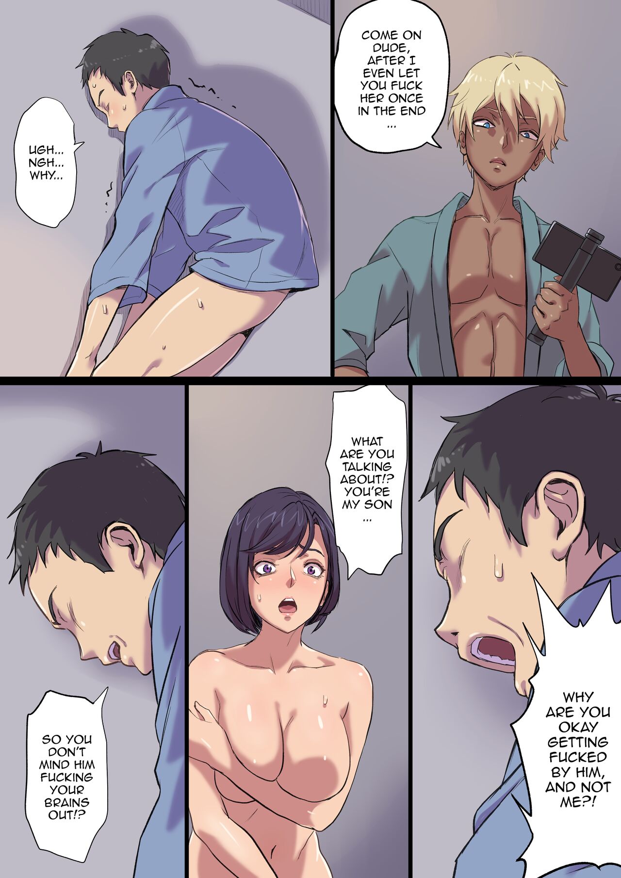 [Papuka (Shibire Hitsuji)] Zoku Tonari no Bed de Netorareru Kangoshi Jukubo / The MILF Nurse Cuckolded Gets Taken Away In The Bed Next To Mine - Continuation  [English] {Doujins.com} 이미지 번호 39