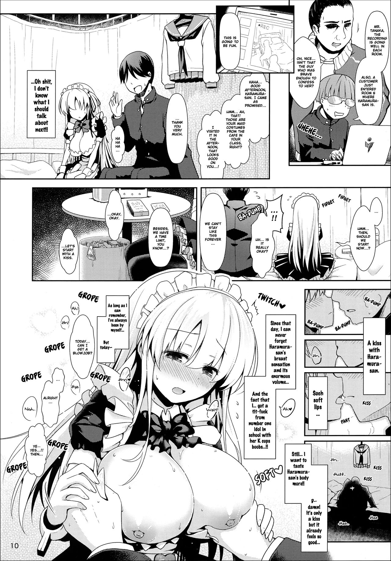 (COMIC1☆9) [SSB (Maririn)] Nodocchi to Yareru Uwasa no Gakusai Yaribeya (Saki) [English] [EHCOVE] 图片编号 9