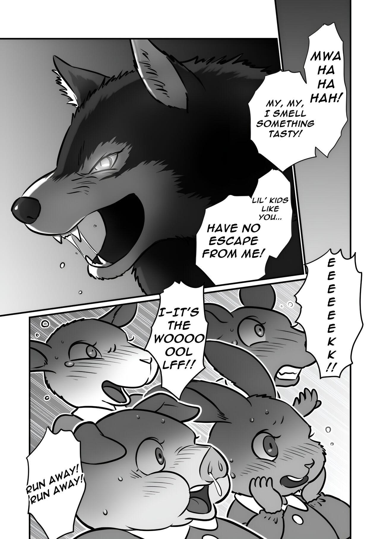 [Maririn (Korirouan)] Wolf Teacher & Tiger Daddy 1/2 HR [ENG] + Scraps numero di immagine  2