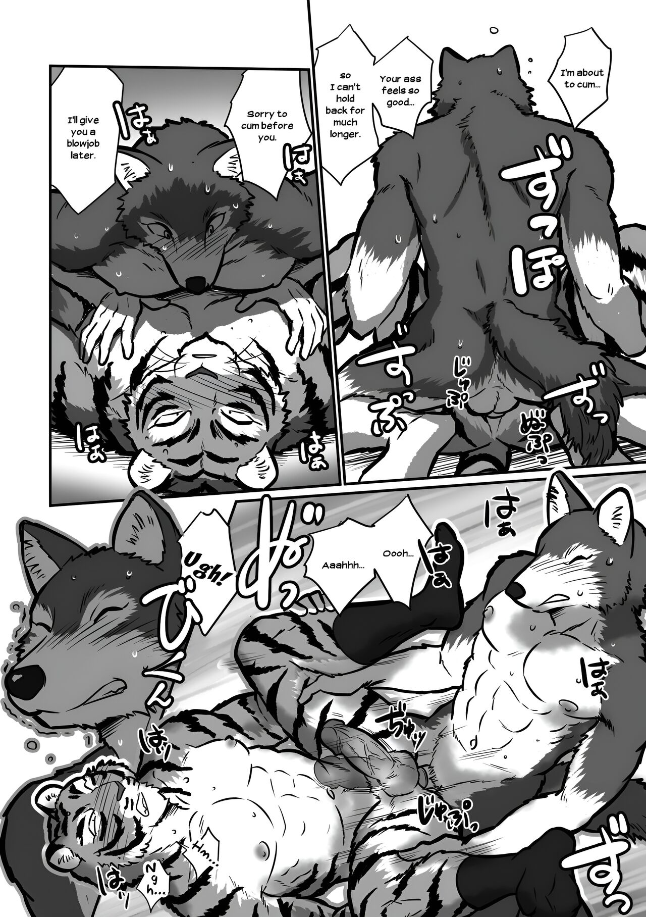 [Maririn (Korirouan)] Wolf Teacher & Tiger Daddy 1/2 HR [ENG] + Scraps numero di immagine  28