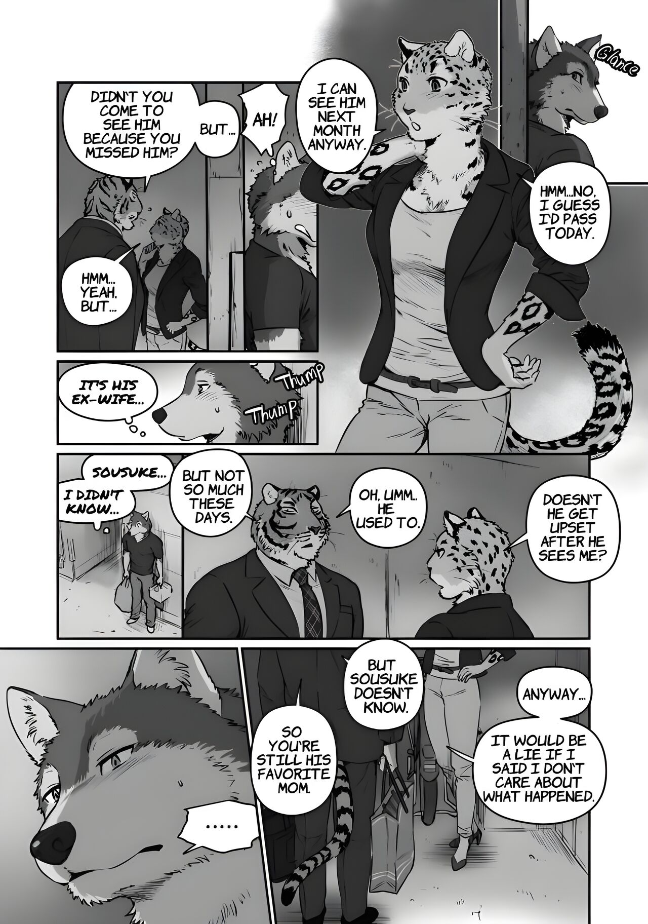 [Maririn (Korirouan)] Wolf Teacher & Tiger Daddy 1/2 HR [ENG] + Scraps numero di immagine  38