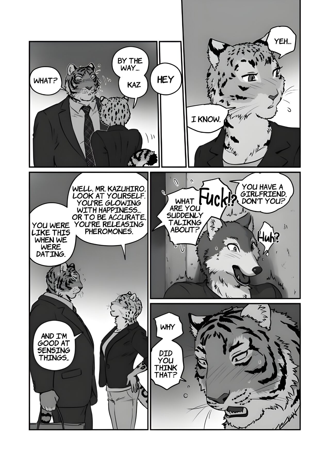 [Maririn (Korirouan)] Wolf Teacher & Tiger Daddy 1/2 HR [ENG] + Scraps numero di immagine  39