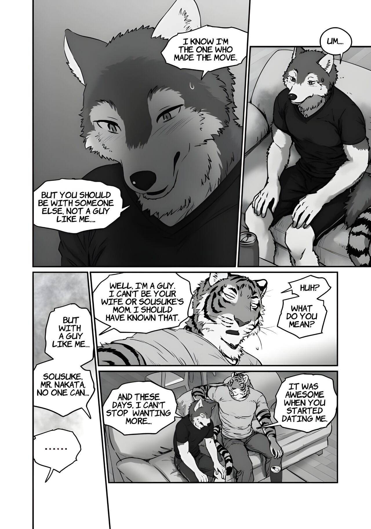 [Maririn (Korirouan)] Wolf Teacher & Tiger Daddy 1/2 HR [ENG] + Scraps numero di immagine  45