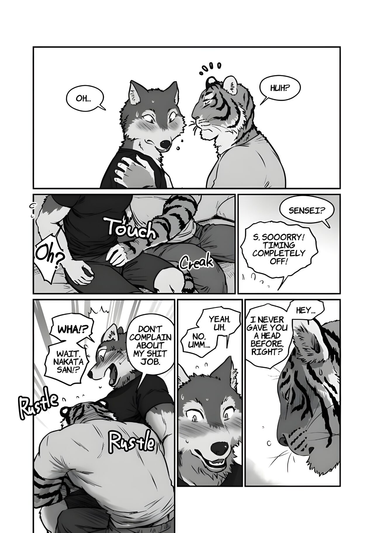 [Maririn (Korirouan)] Wolf Teacher & Tiger Daddy 1/2 HR [ENG] + Scraps numero di immagine  48