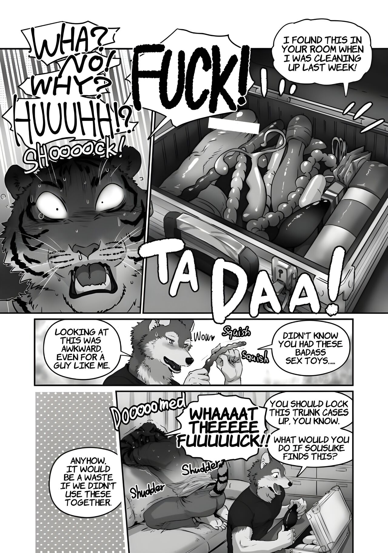 [Maririn (Korirouan)] Wolf Teacher & Tiger Daddy 1/2 HR [ENG] + Scraps numero di immagine  52