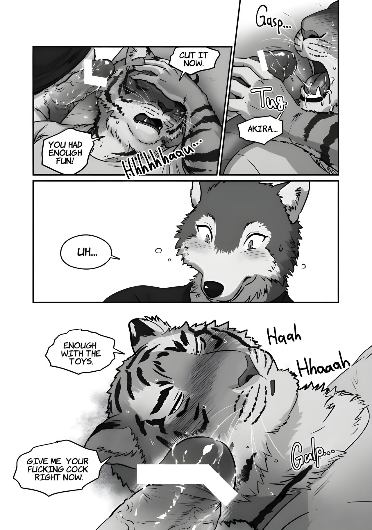 [Maririn (Korirouan)] Wolf Teacher & Tiger Daddy 1/2 HR [ENG] + Scraps numero di immagine  59