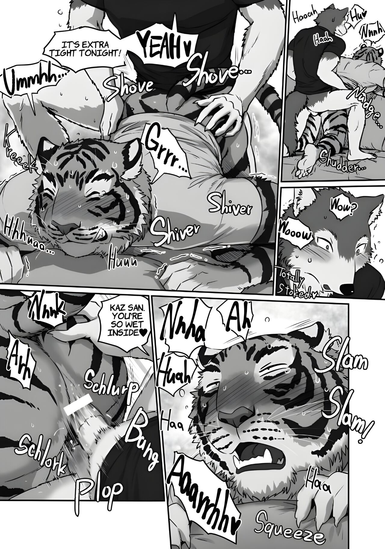 [Maririn (Korirouan)] Wolf Teacher & Tiger Daddy 1/2 HR [ENG] + Scraps numero di immagine  61