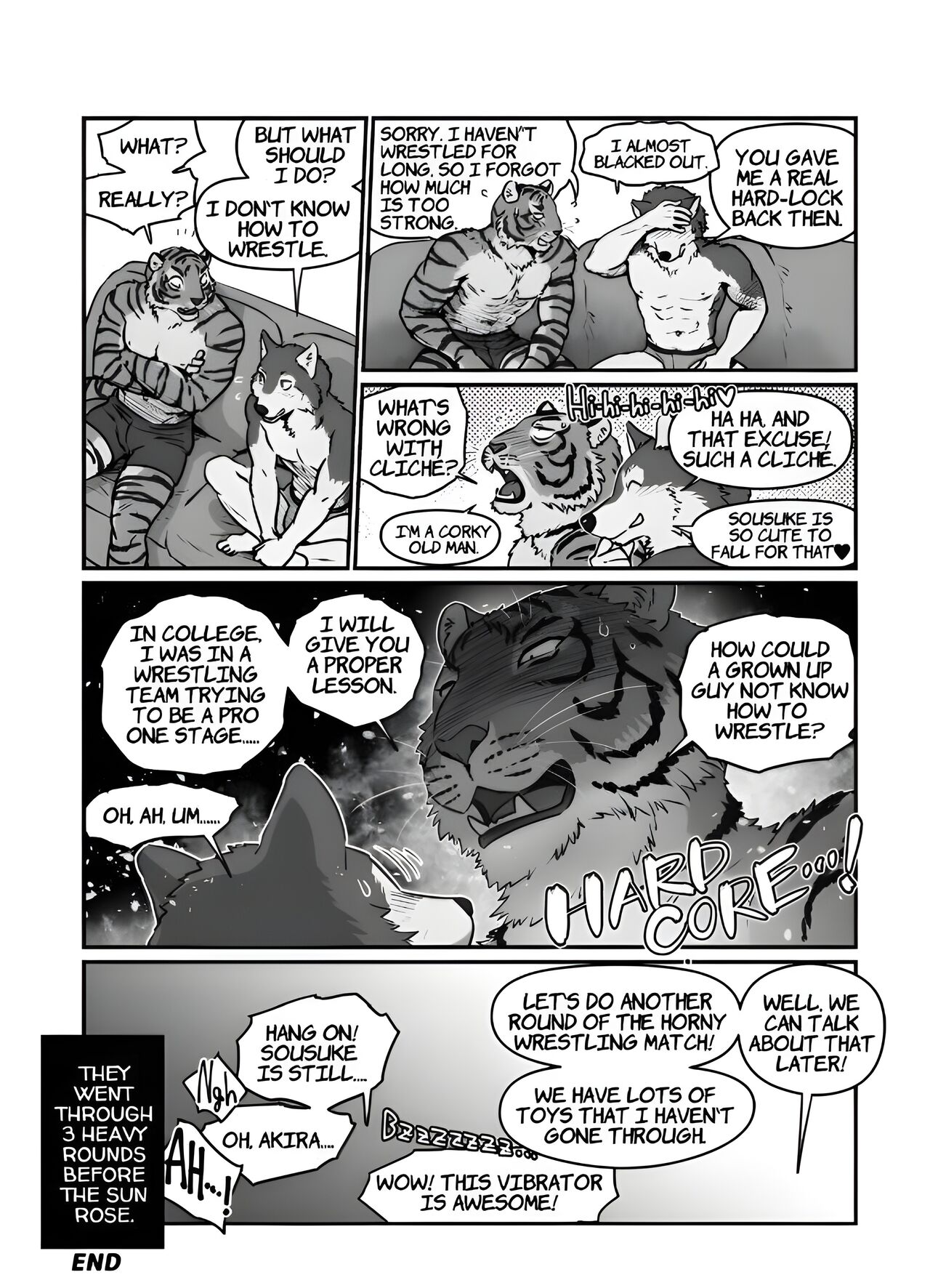 [Maririn (Korirouan)] Wolf Teacher & Tiger Daddy 1/2 HR [ENG] + Scraps numero di immagine  69