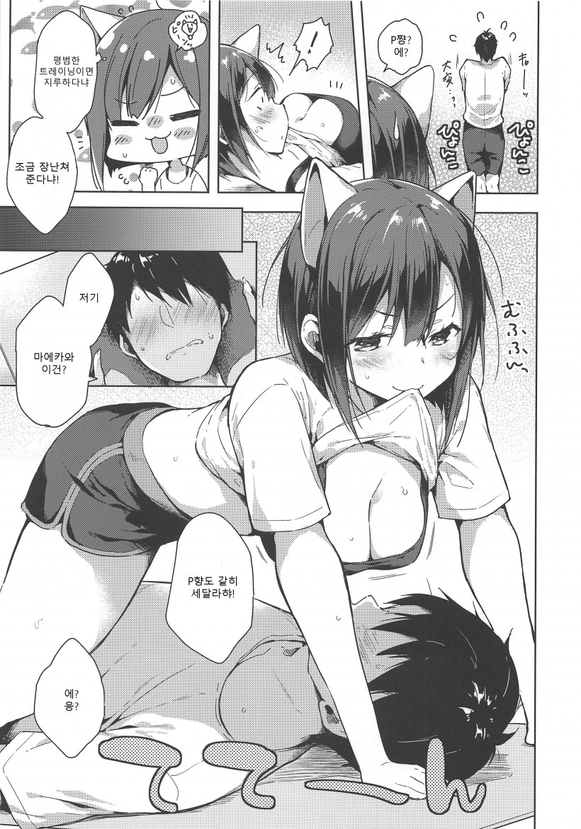 (COMIC1☆16) [Mirukuseiki (Sukoyaka Gyuunyuu)] Training Love! (THE IDOLM@STER CINDERELLA GIRLS) [Korean] 图片编号 7