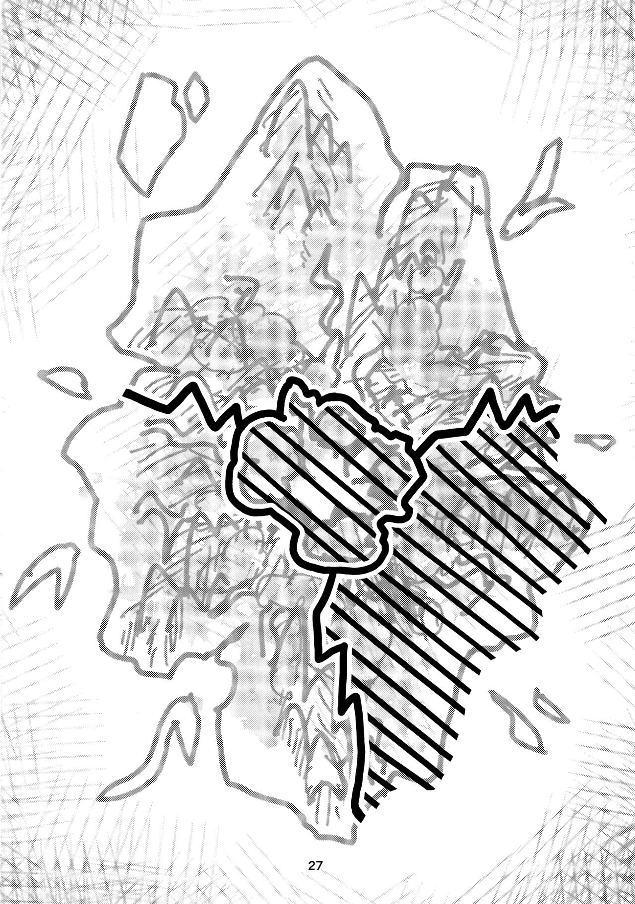 (Kemoket 13) [Daaonzu Yoryusho (Daaon)] Kobidokuhime no Hitoge ni Idaka rete | 被媚毒姬的秘棘所拥抱着 (Monster Hunter) [Chinese] [ZX个人汉化] imagen número 29