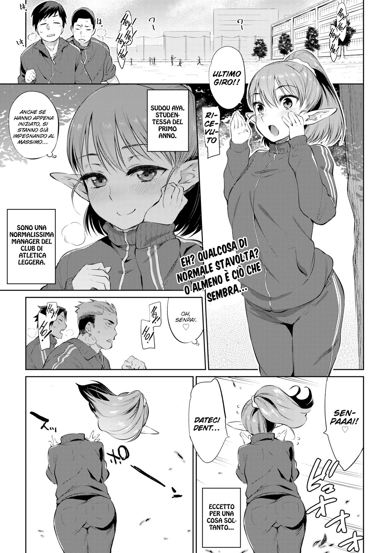 [Mizone] Karada wa Shoujikimono | Il suo Corpo è Onesto (Bakemono Ecchi) [Italian] [Decensored] [Digital] imagen número 1